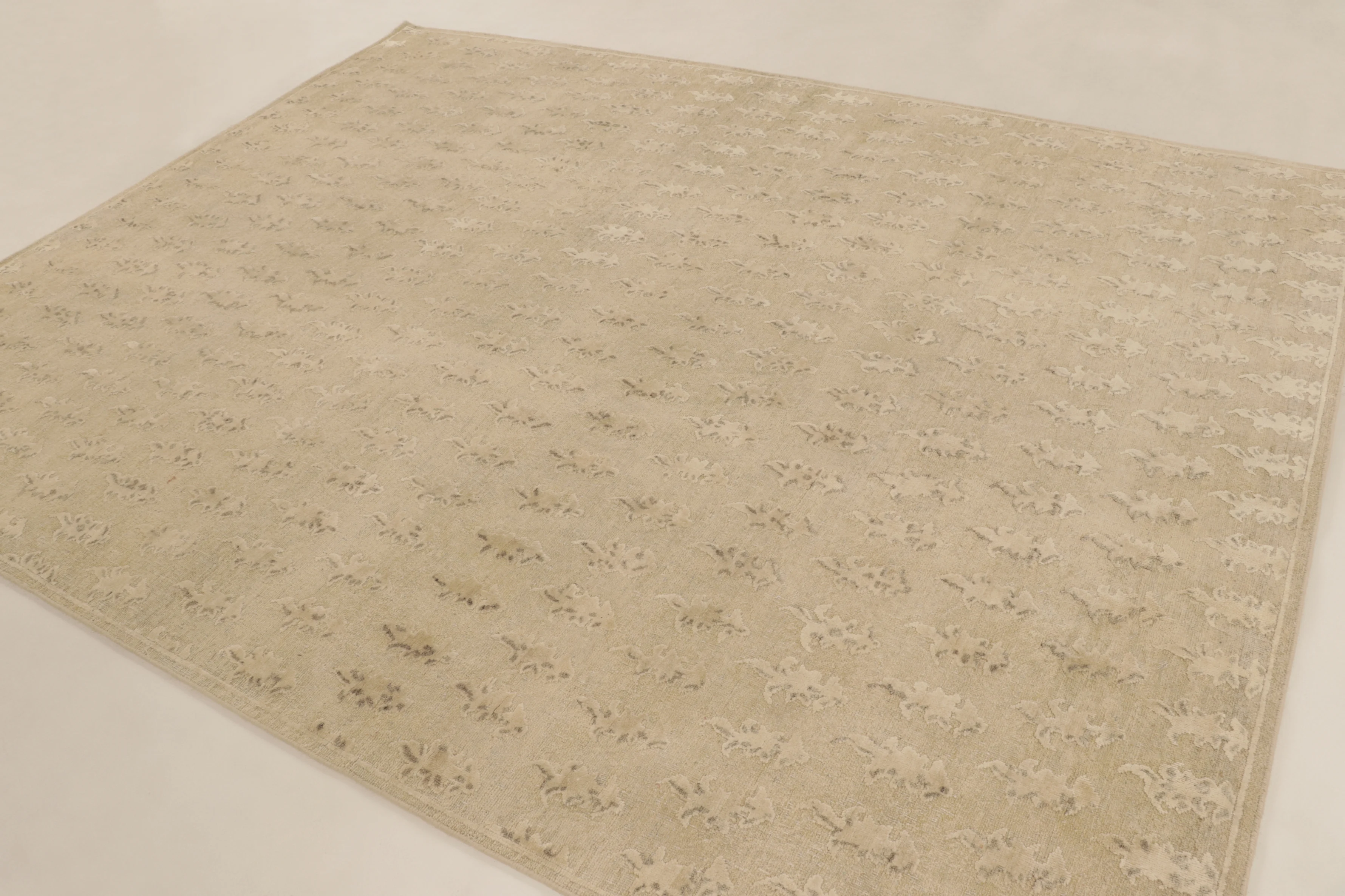 Block Print Floral Rug