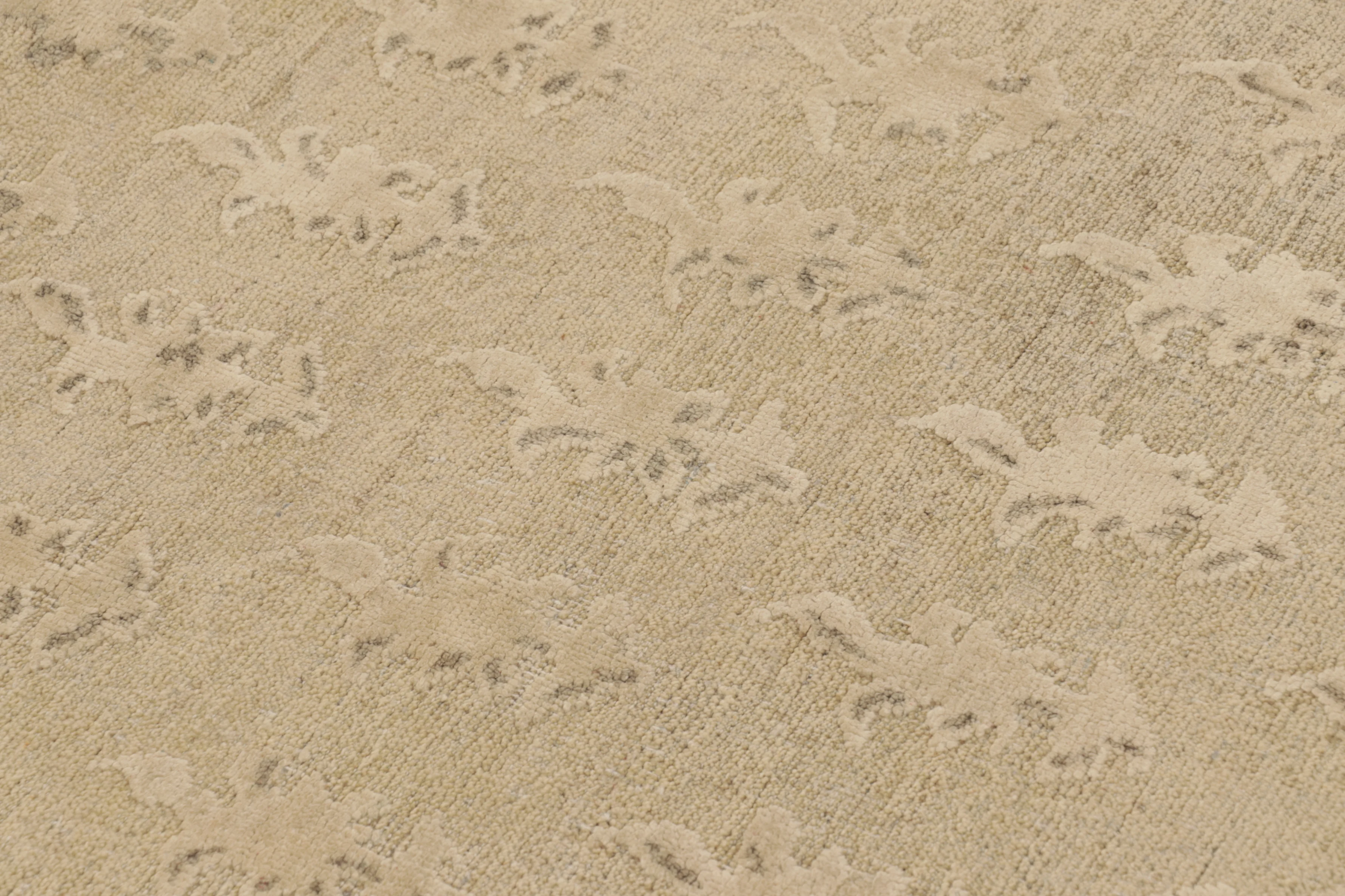 Block Print Floral Rug