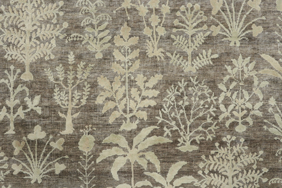 Block Print Floral Rug