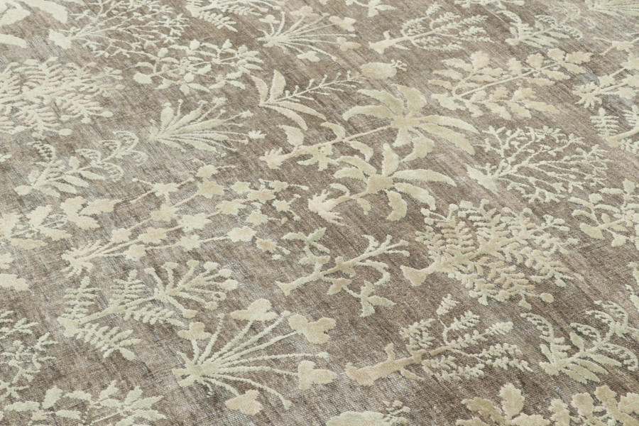 Block Print Floral Rug