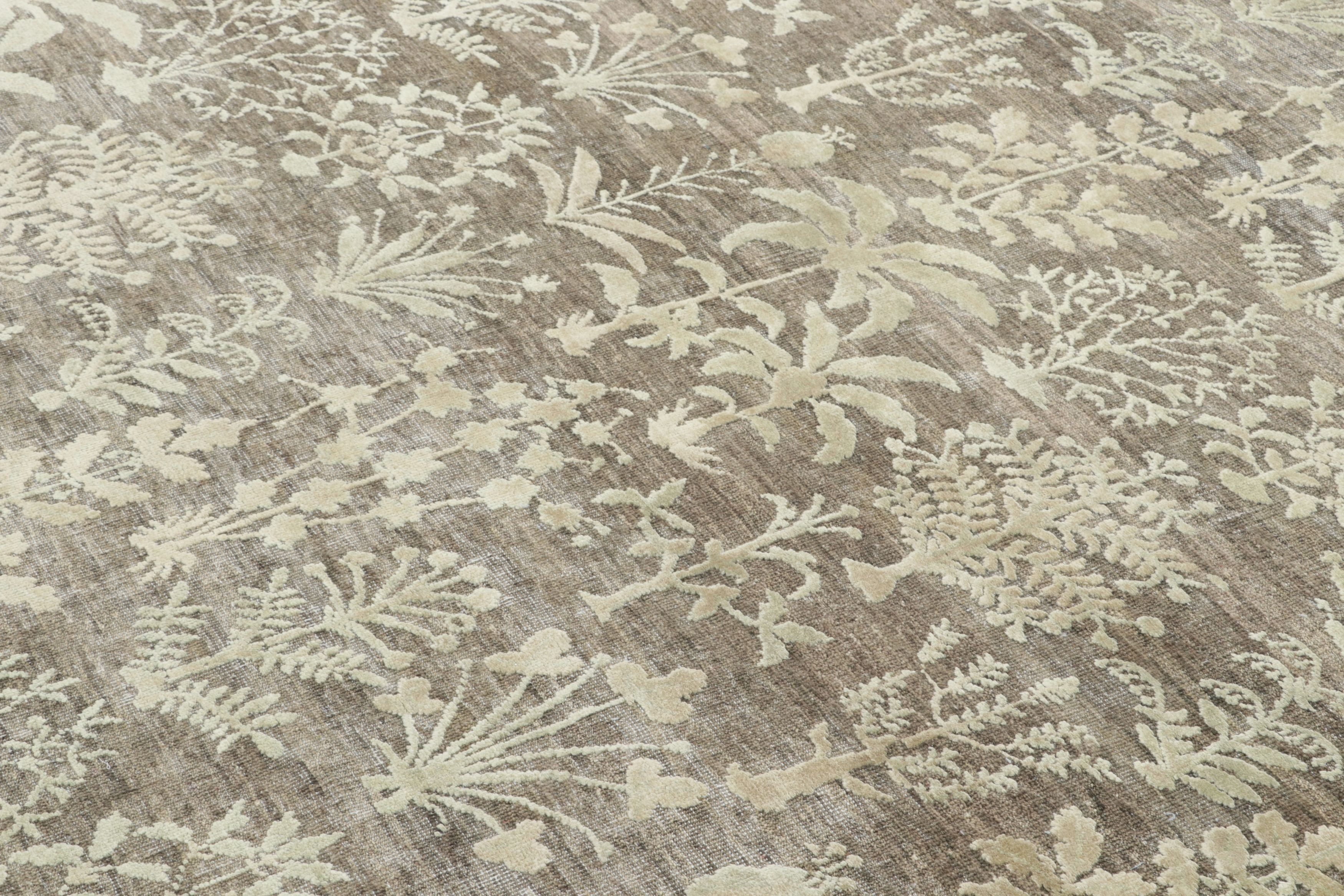 Block Print Floral Rug