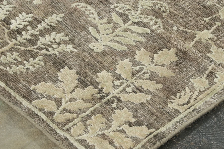 Block Print Floral Rug