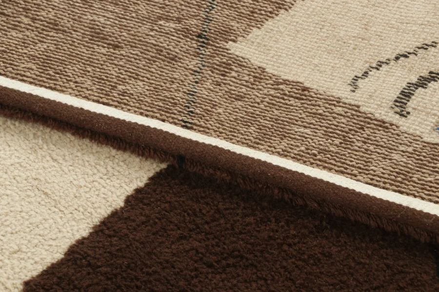 Contemporary Mid-Century Modern Rug