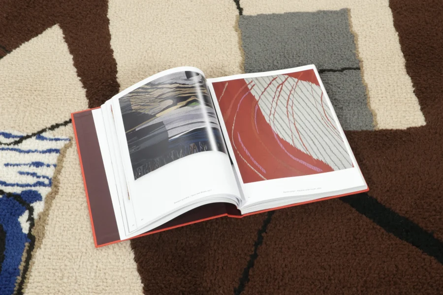 Contemporary Mid-Century Modern Rug