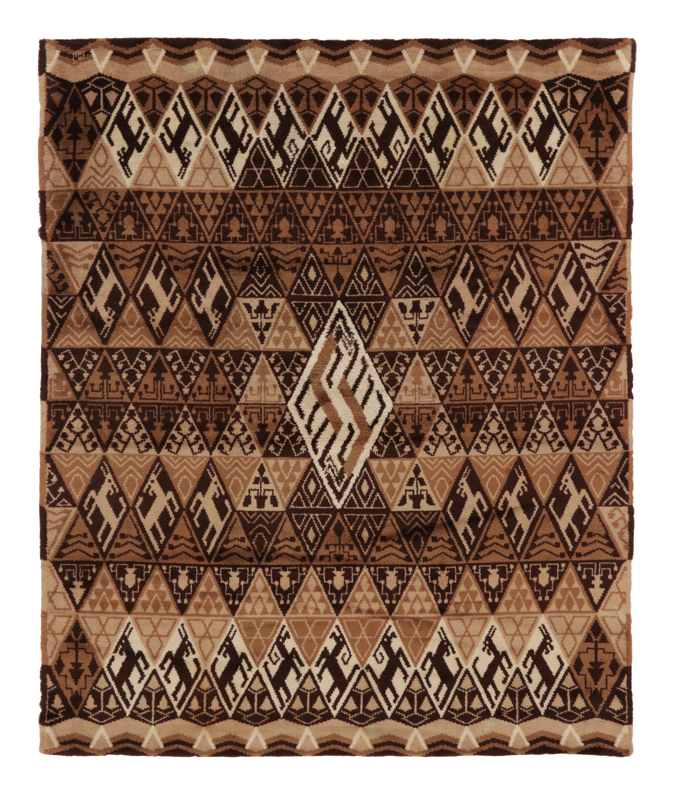 Contemporary French Geometric Rug