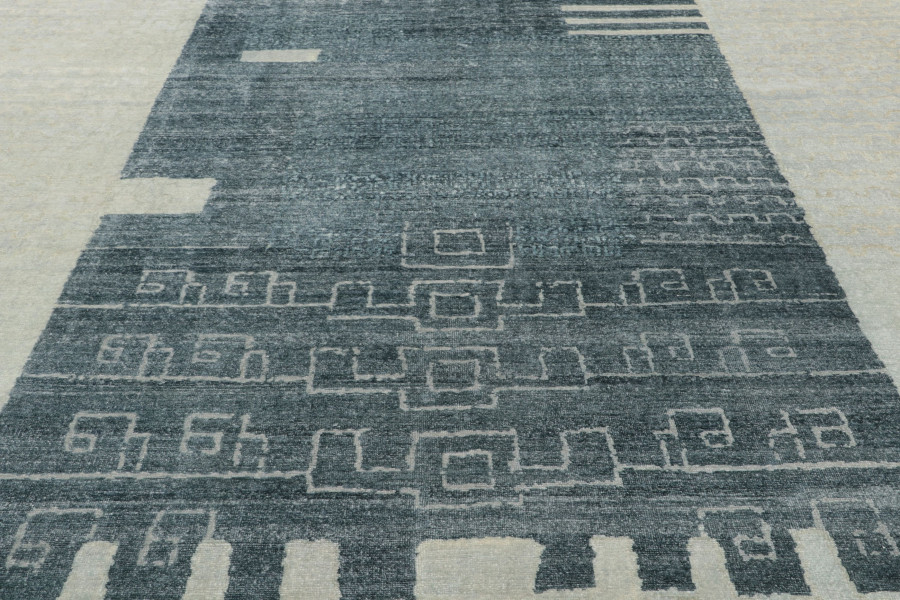 Oversized Contemporary French Deco Rug
