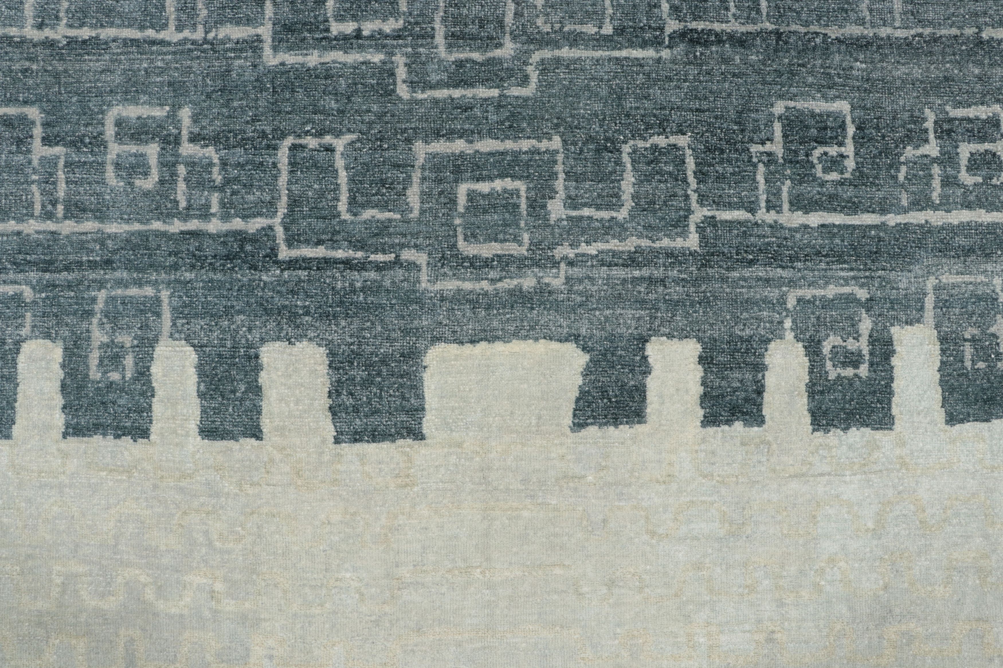Oversized Contemporary French Deco Rug