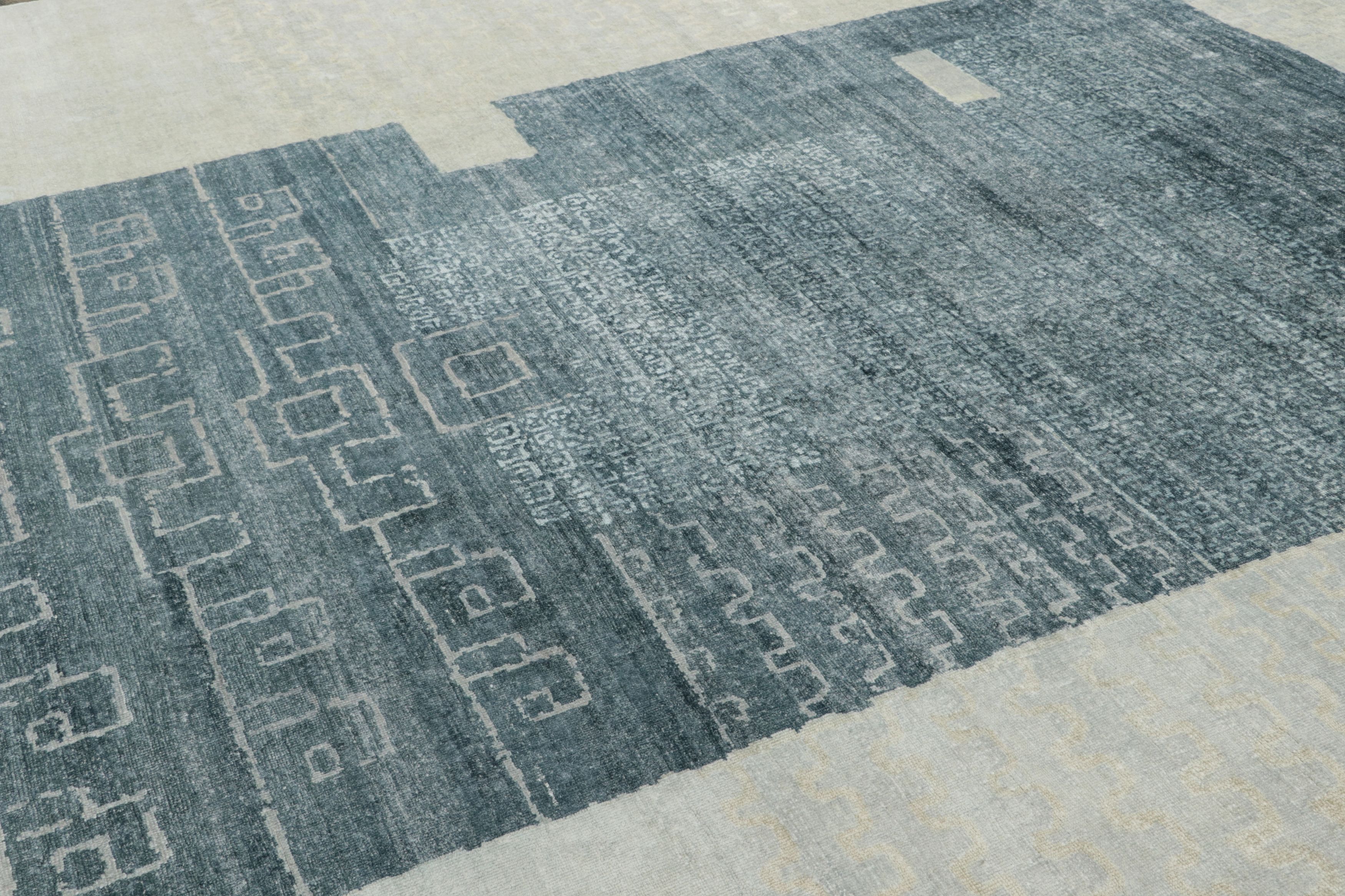 Oversized Contemporary French Deco Rug