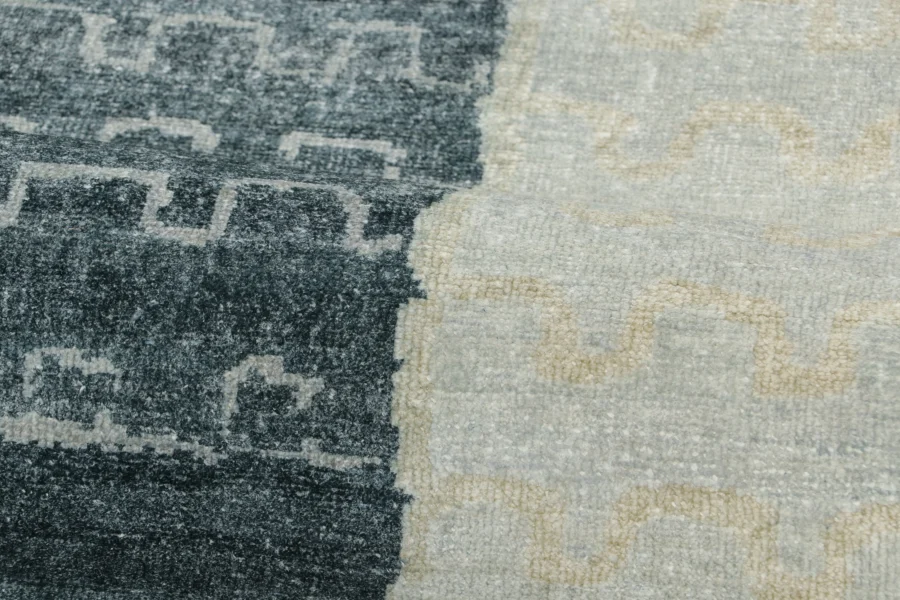 Oversized Contemporary French Deco Rug