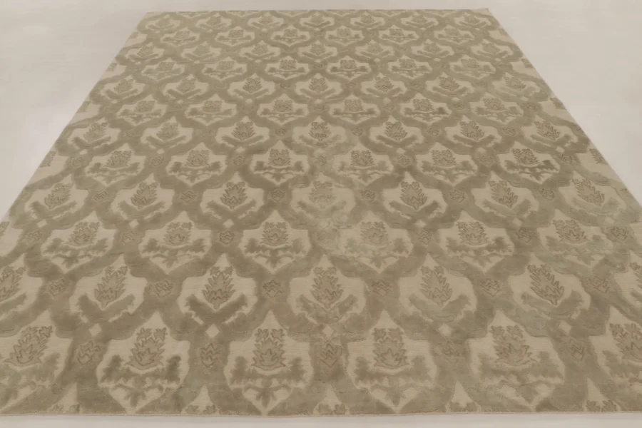 Hover image of Rug & Kilim's Contemporary European Custom Rug in Beige & Gray Design