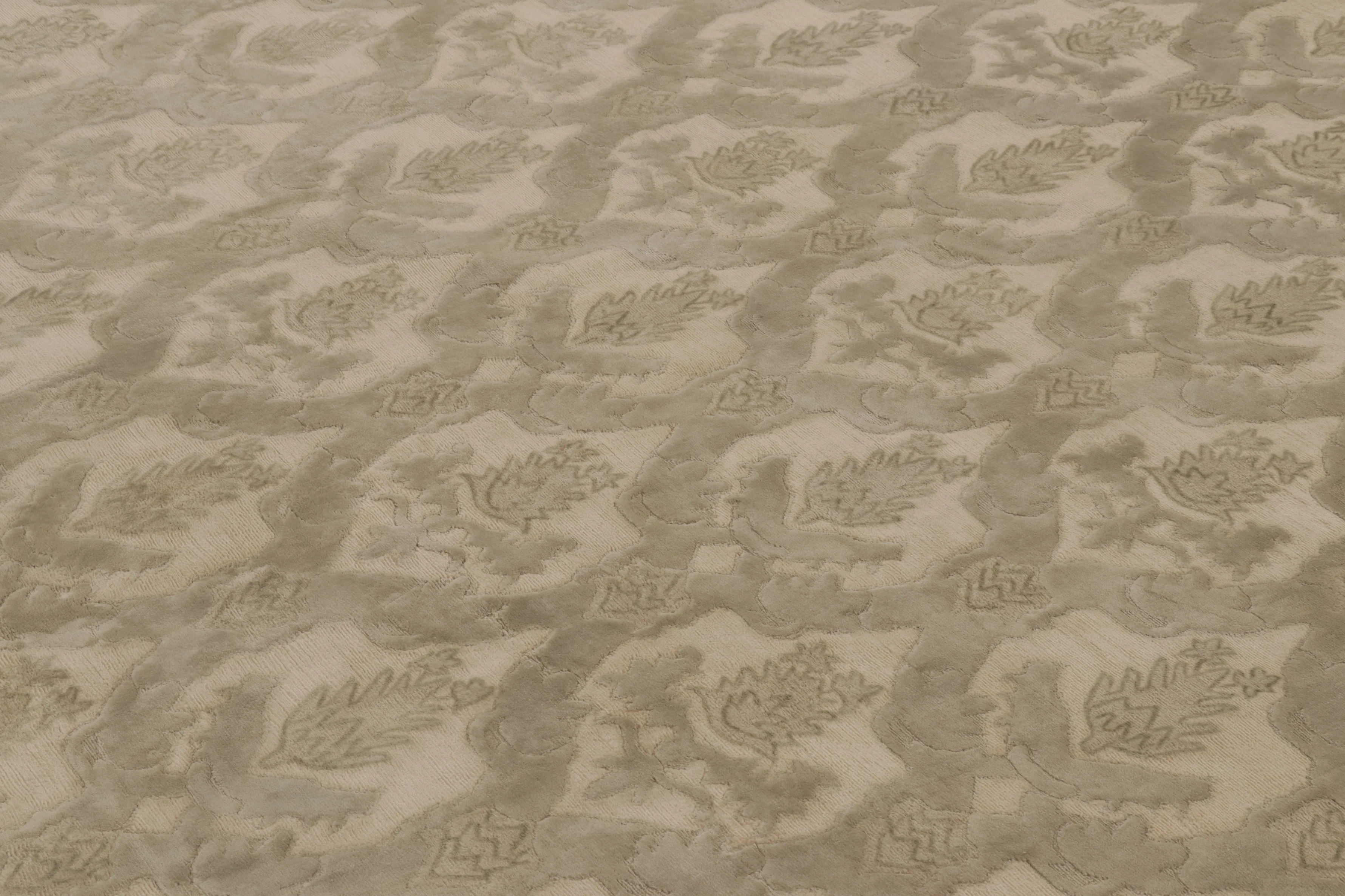 Contemporary European Custom Rug