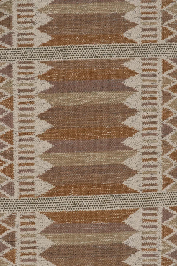 Contemporary Scandinavian Flatweave Custom Rug