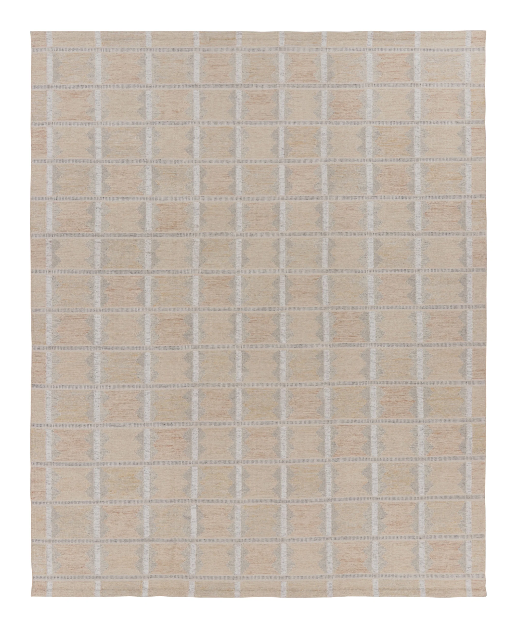 Contemporary Scandinavian Flatweave Rug