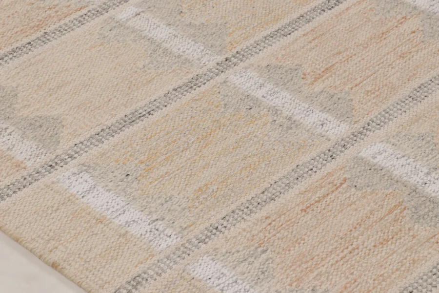 Contemporary Scandinavian Flatweave Rug