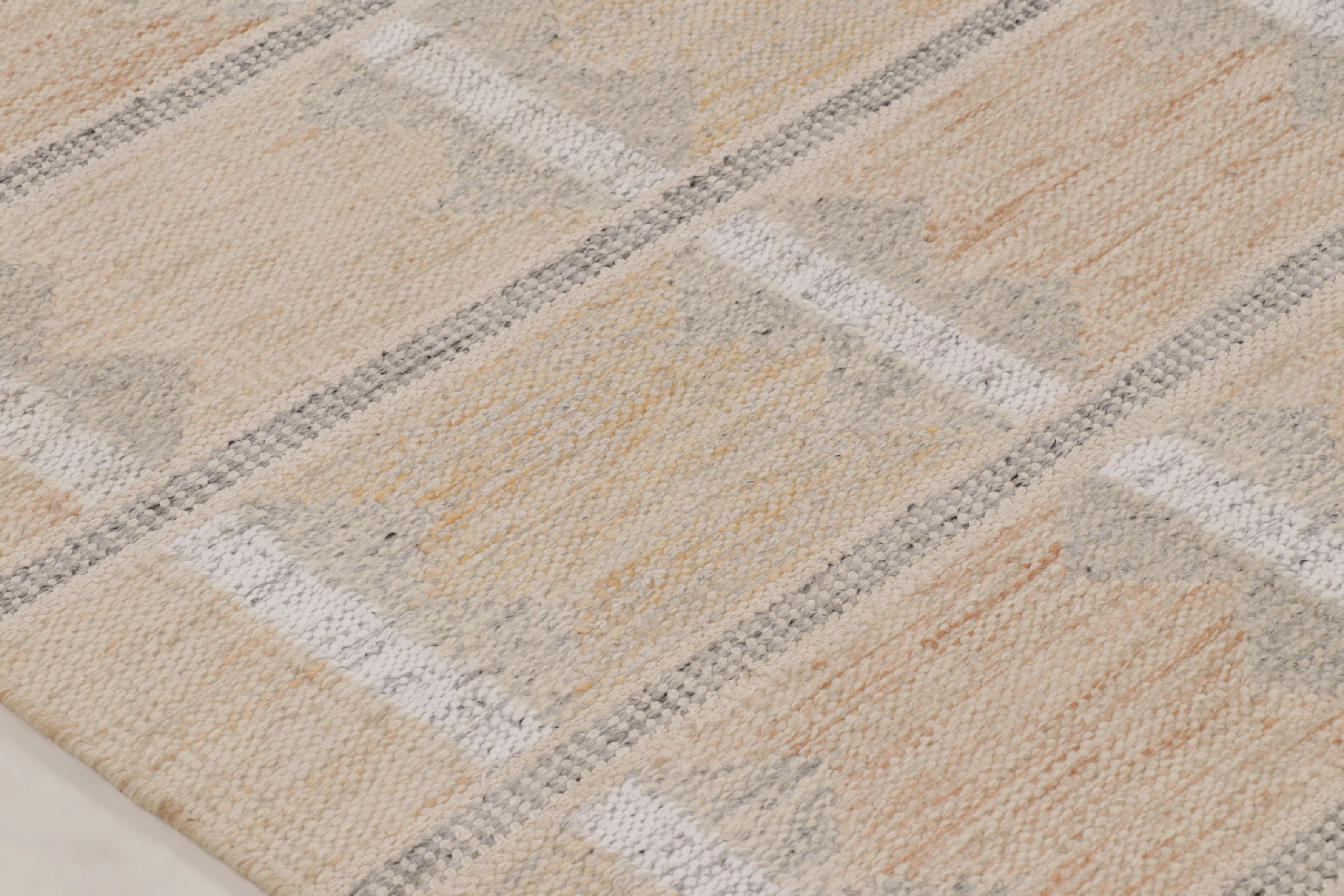 Contemporary Scandinavian Flatweave Rug