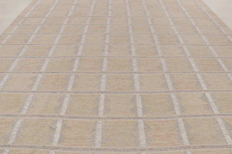Contemporary Scandinavian Flatweave Rug