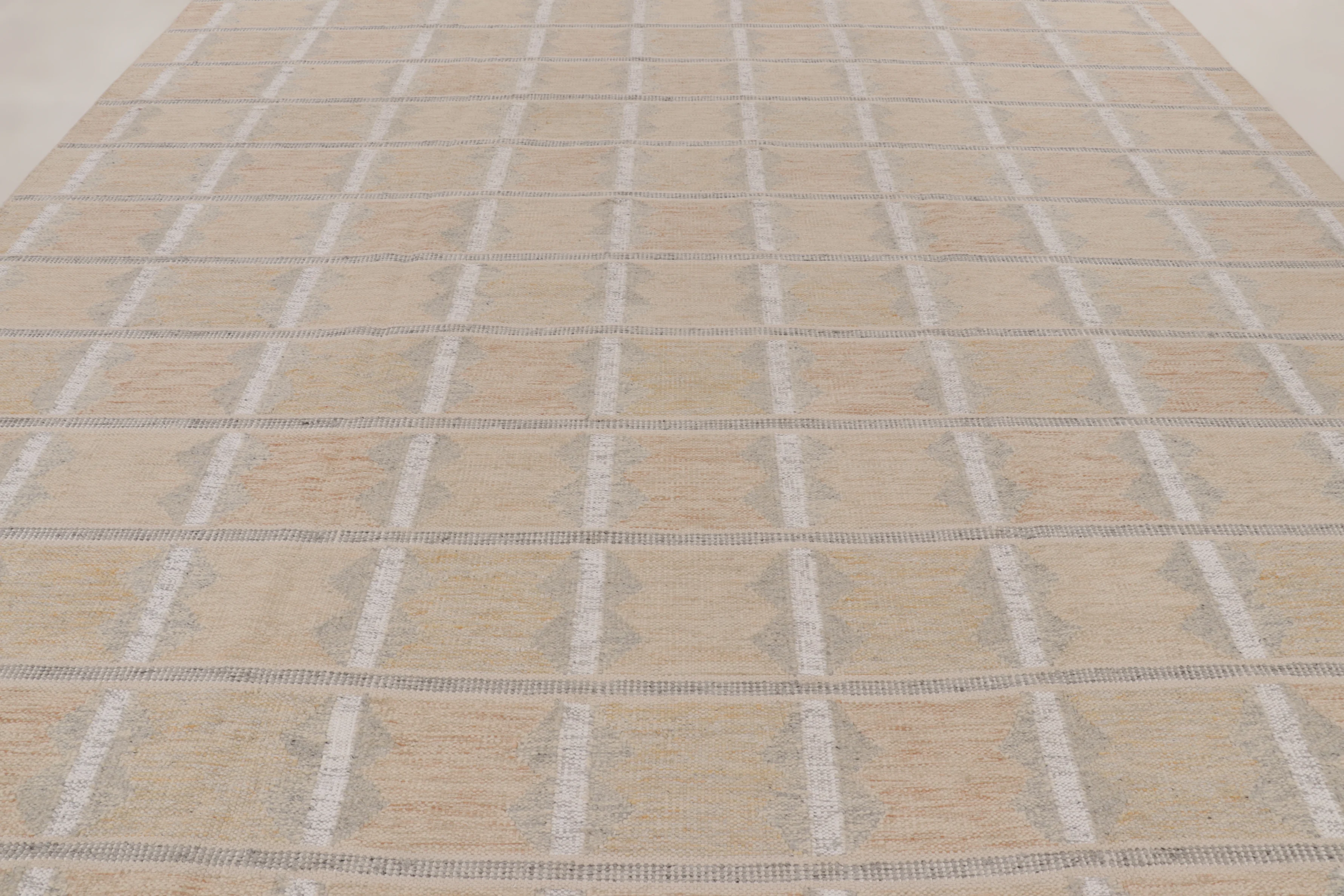 Contemporary Scandinavian Flatweave Rug