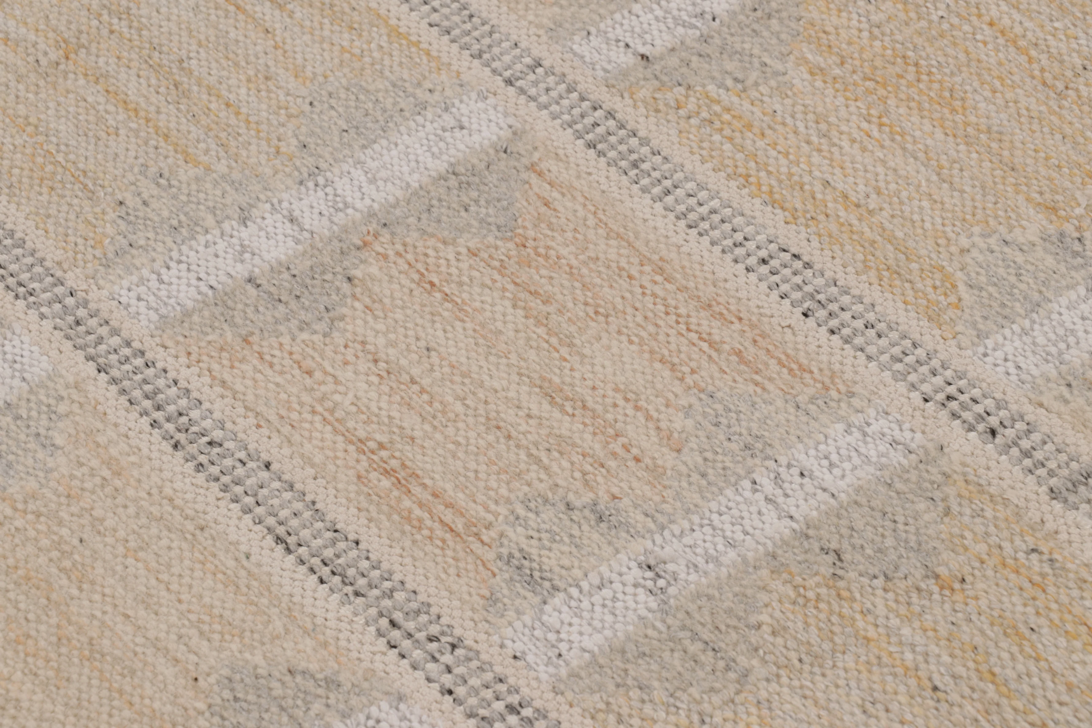 Contemporary Scandinavian Flatweave Rug