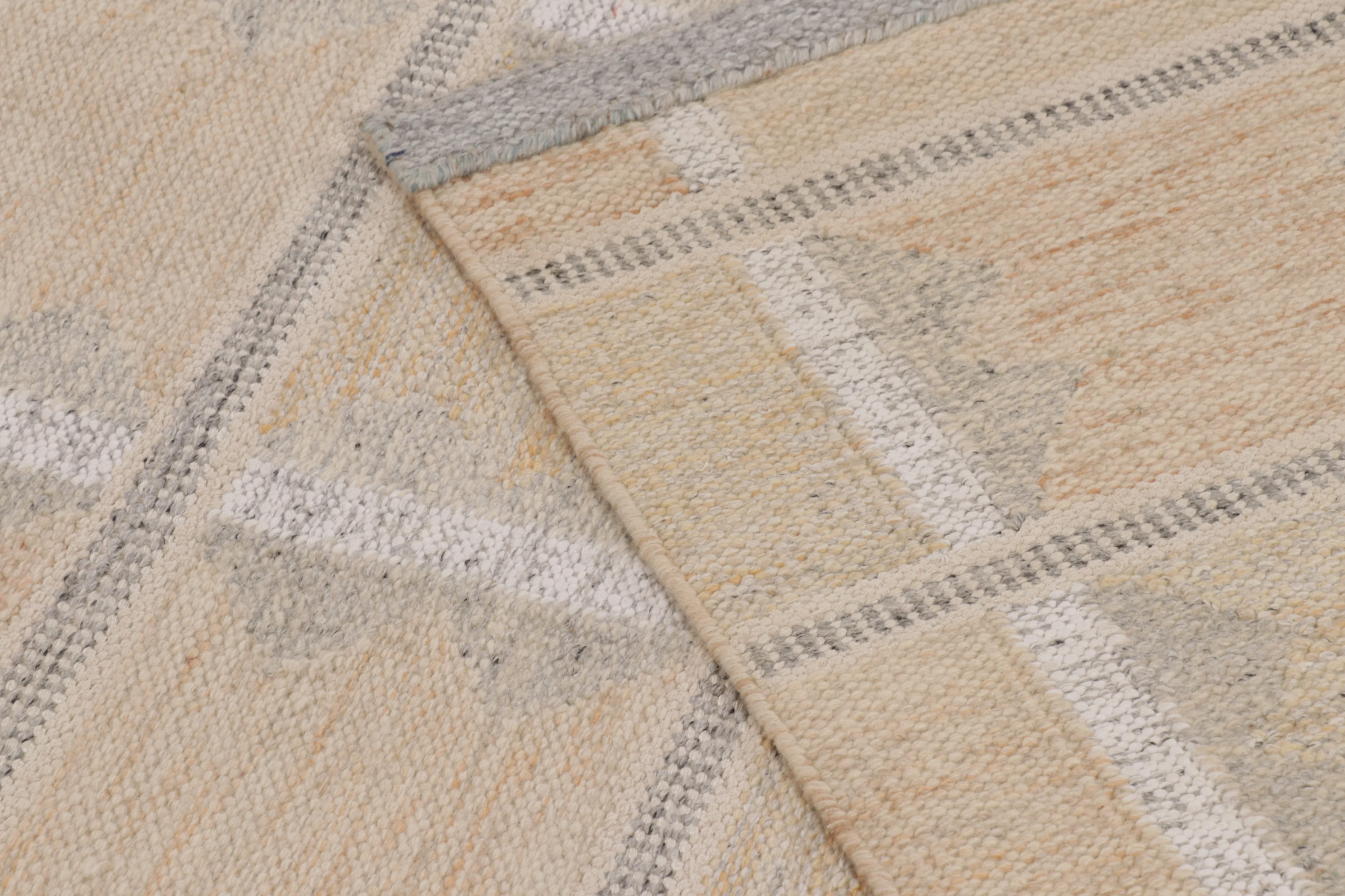 Contemporary Scandinavian Flatweave Rug