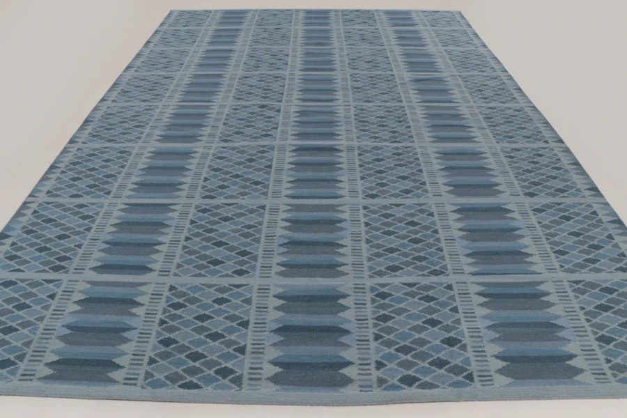 Contemporary Scandinavian Flatweave Rug