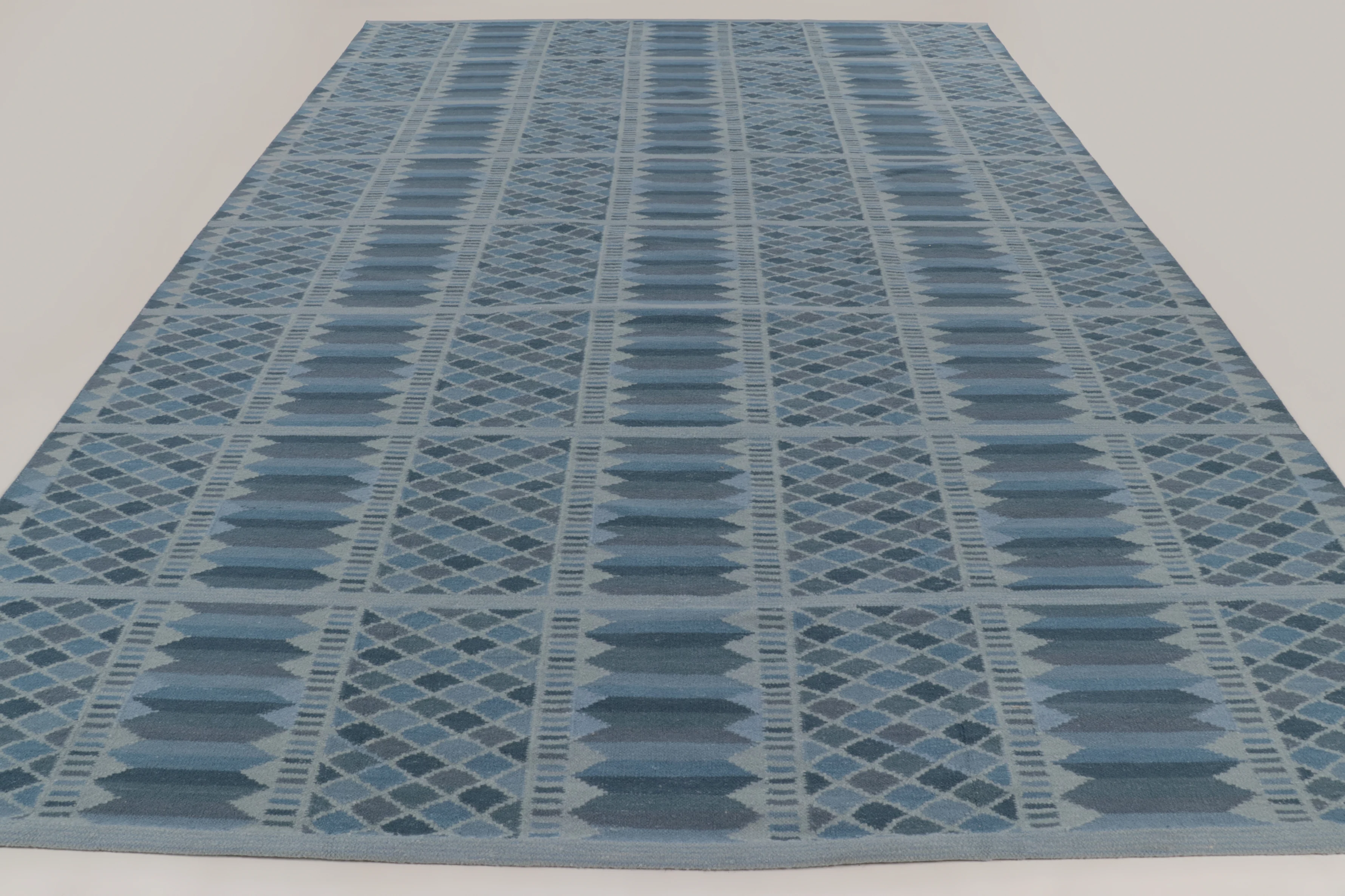 Contemporary Scandinavian Flatweave Rug
