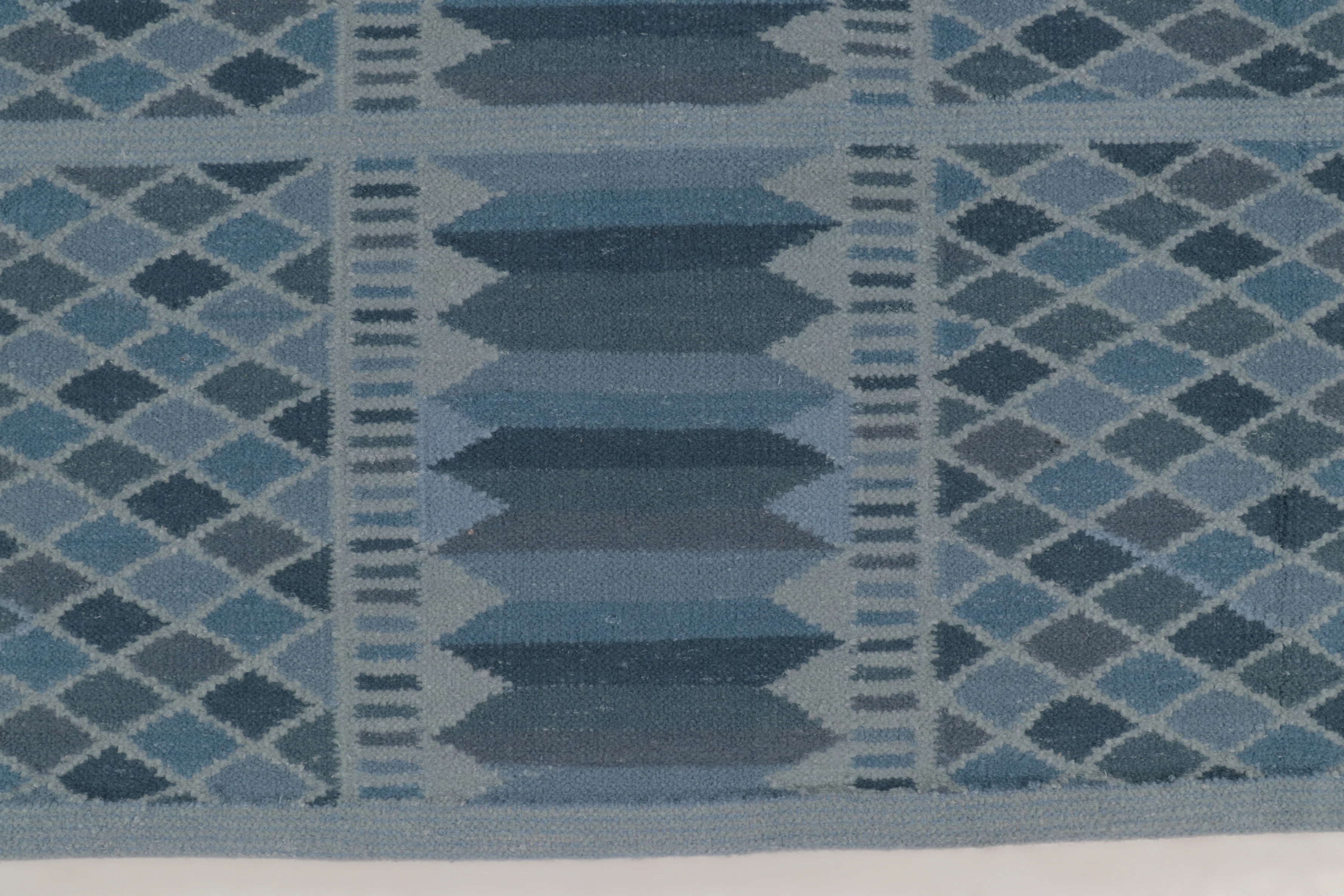 Contemporary Scandinavian Flatweave Rug