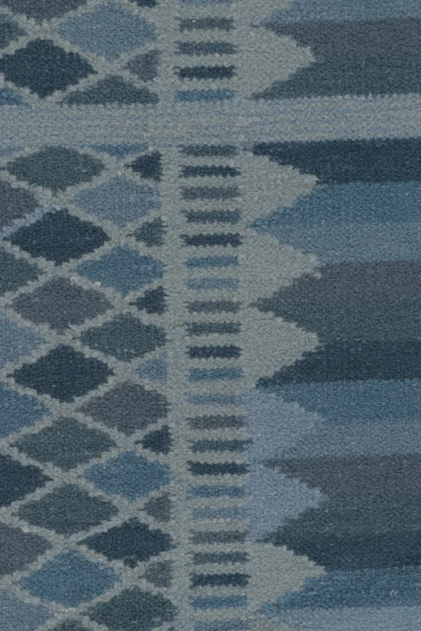 Contemporary Scandinavian Flatweave Rug