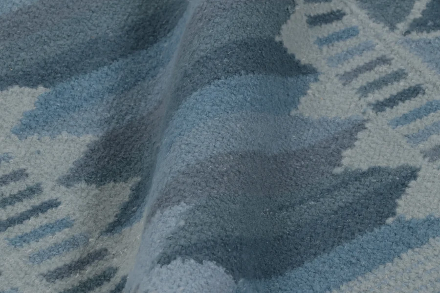 Contemporary Scandinavian Flatweave Rug