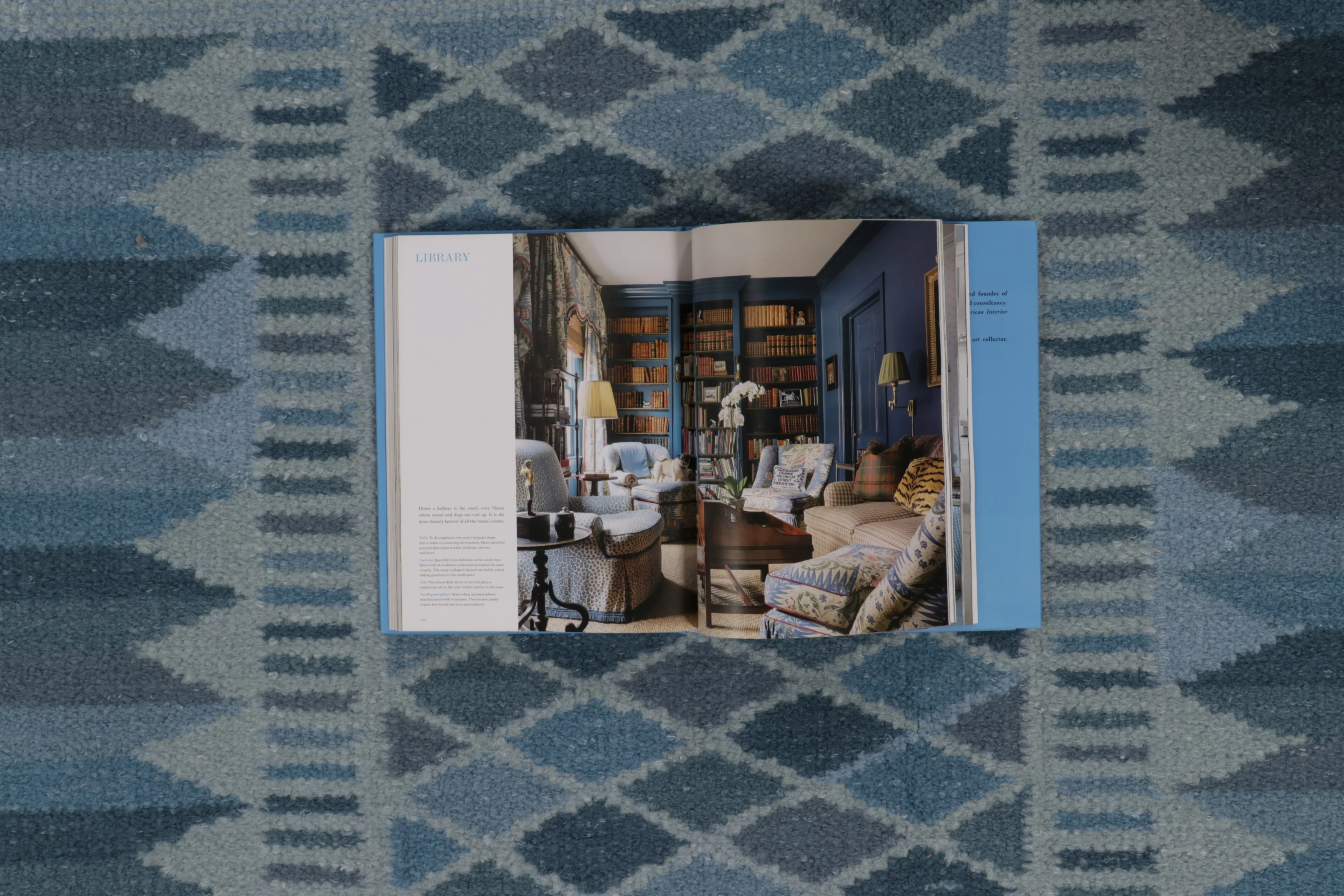 Contemporary Scandinavian Flatweave Rug