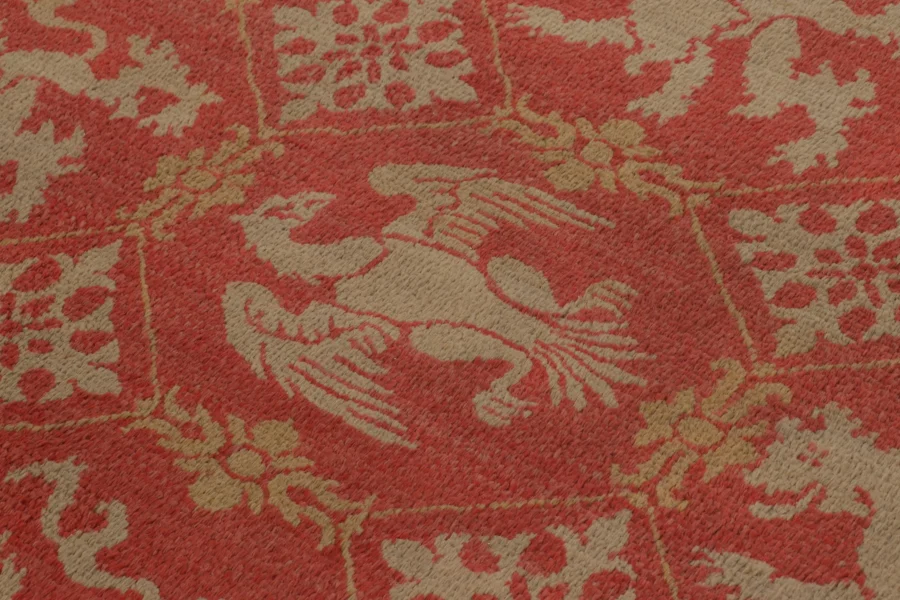 Oversized Antique European Pictorial Rug