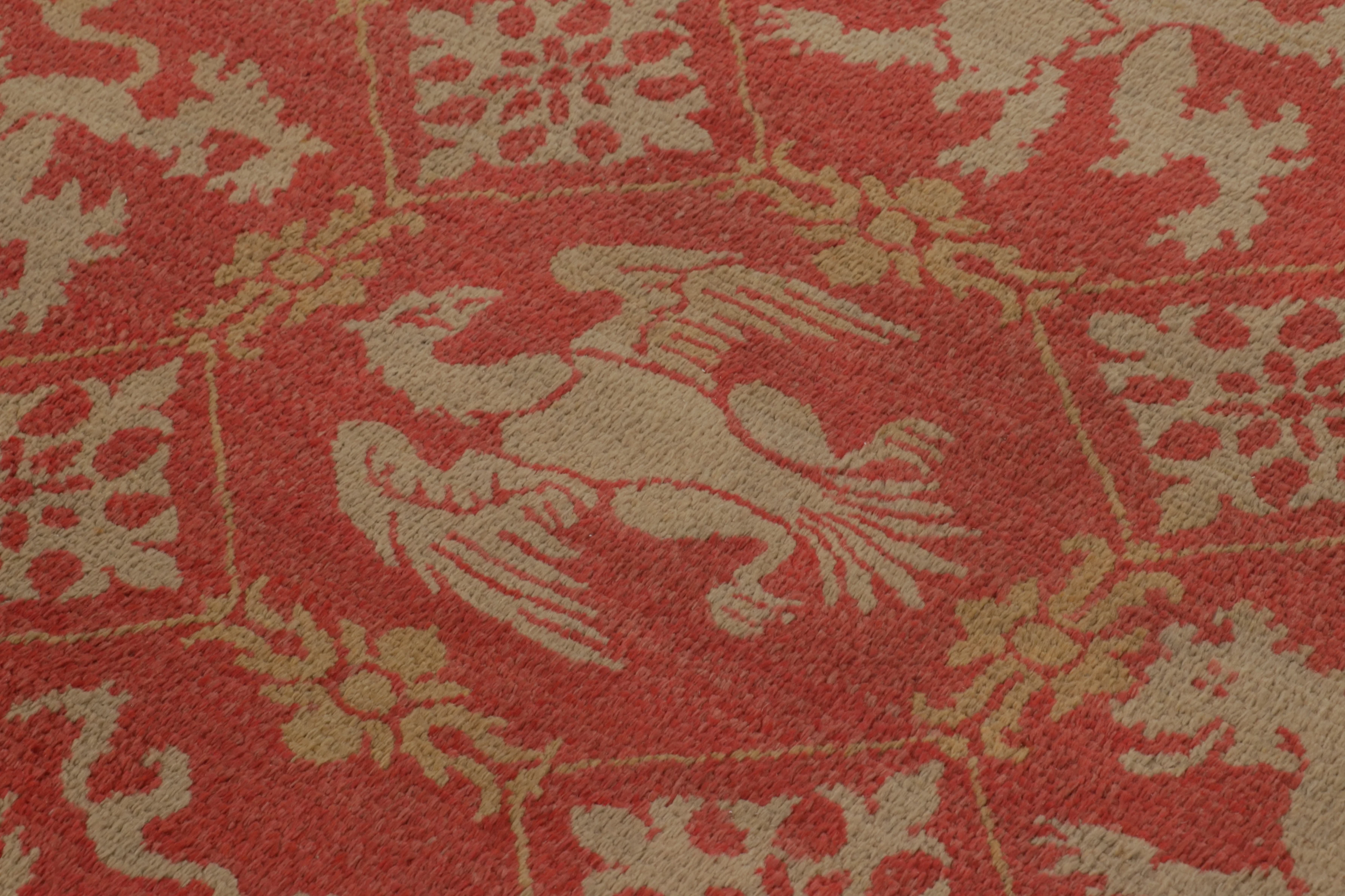 Oversized Antique European Pictorial Rug