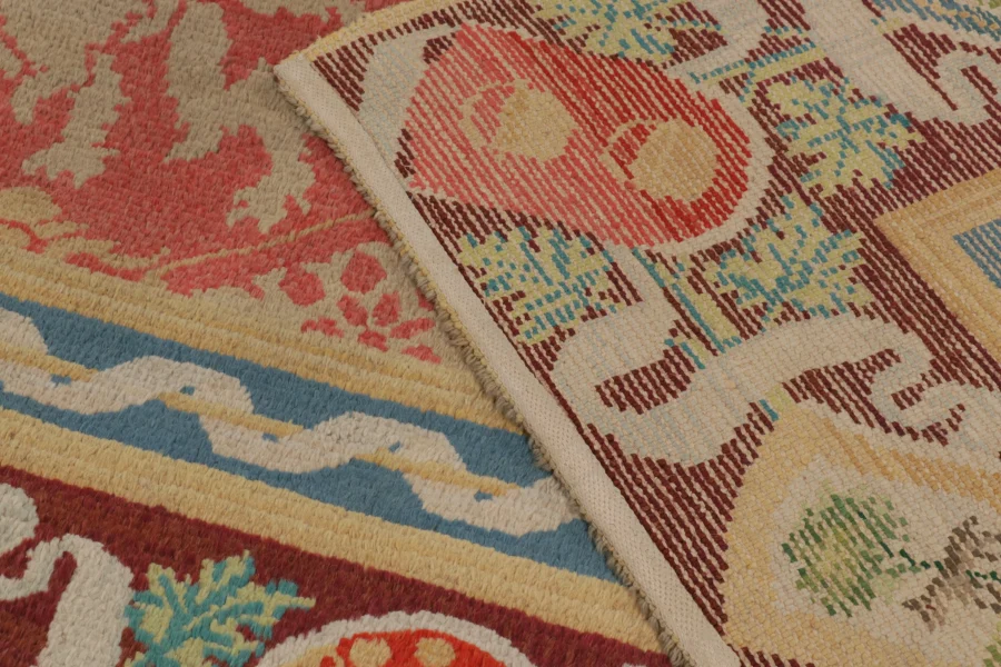Oversized Antique European Pictorial Rug