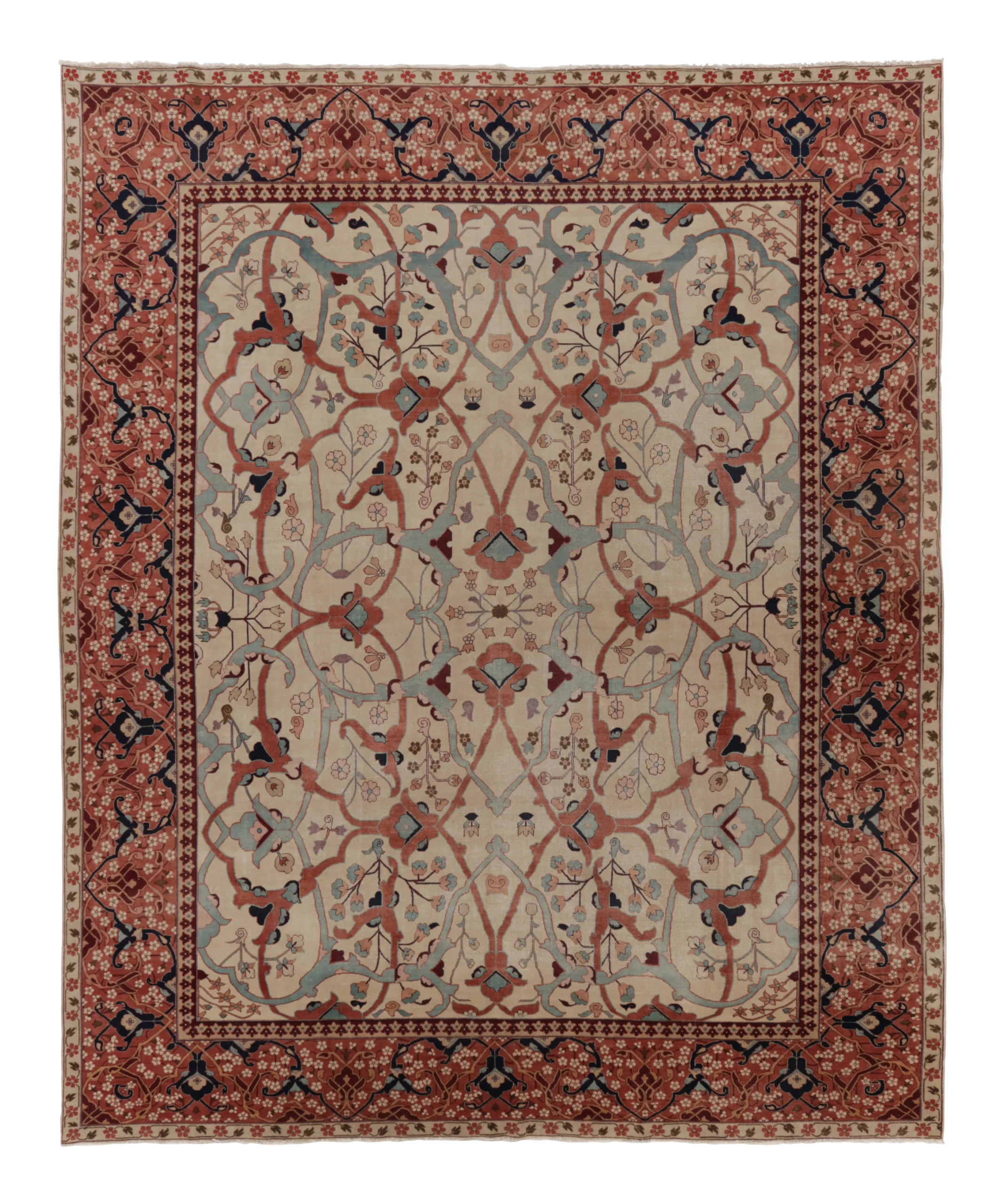 Oversized Antique Tabriz Rug