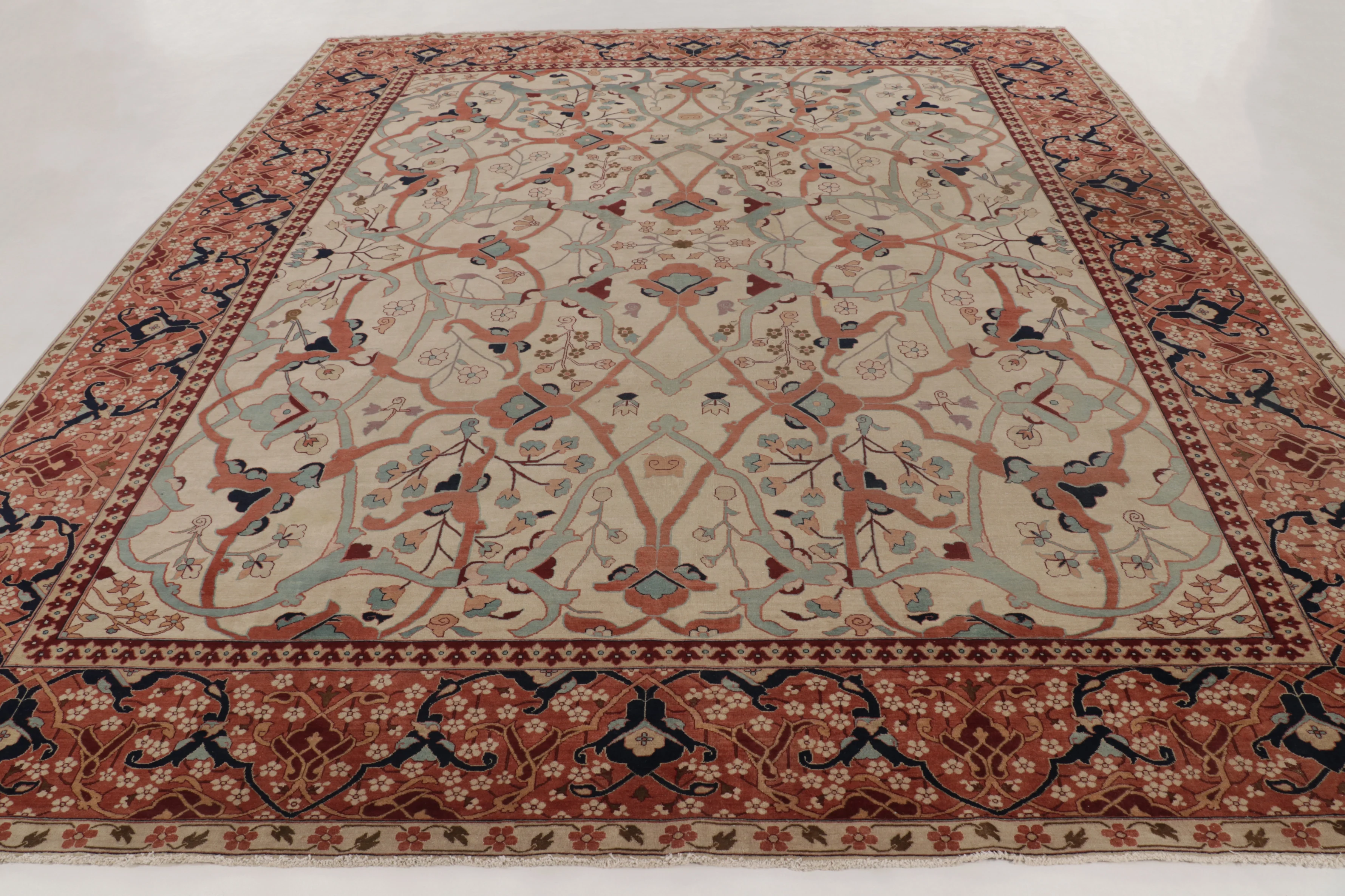 Oversized Antique Tabriz Rug
