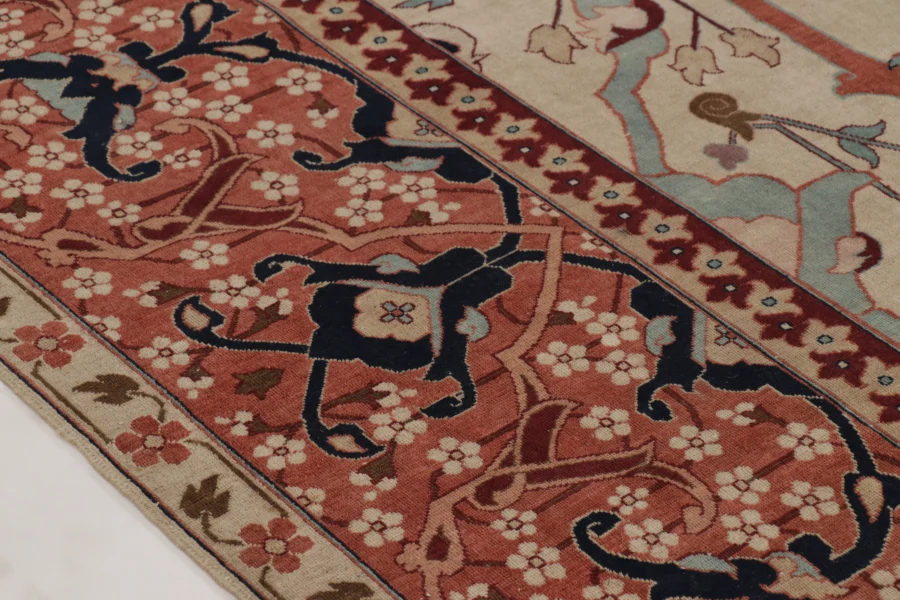 Oversized Antique Tabriz Rug