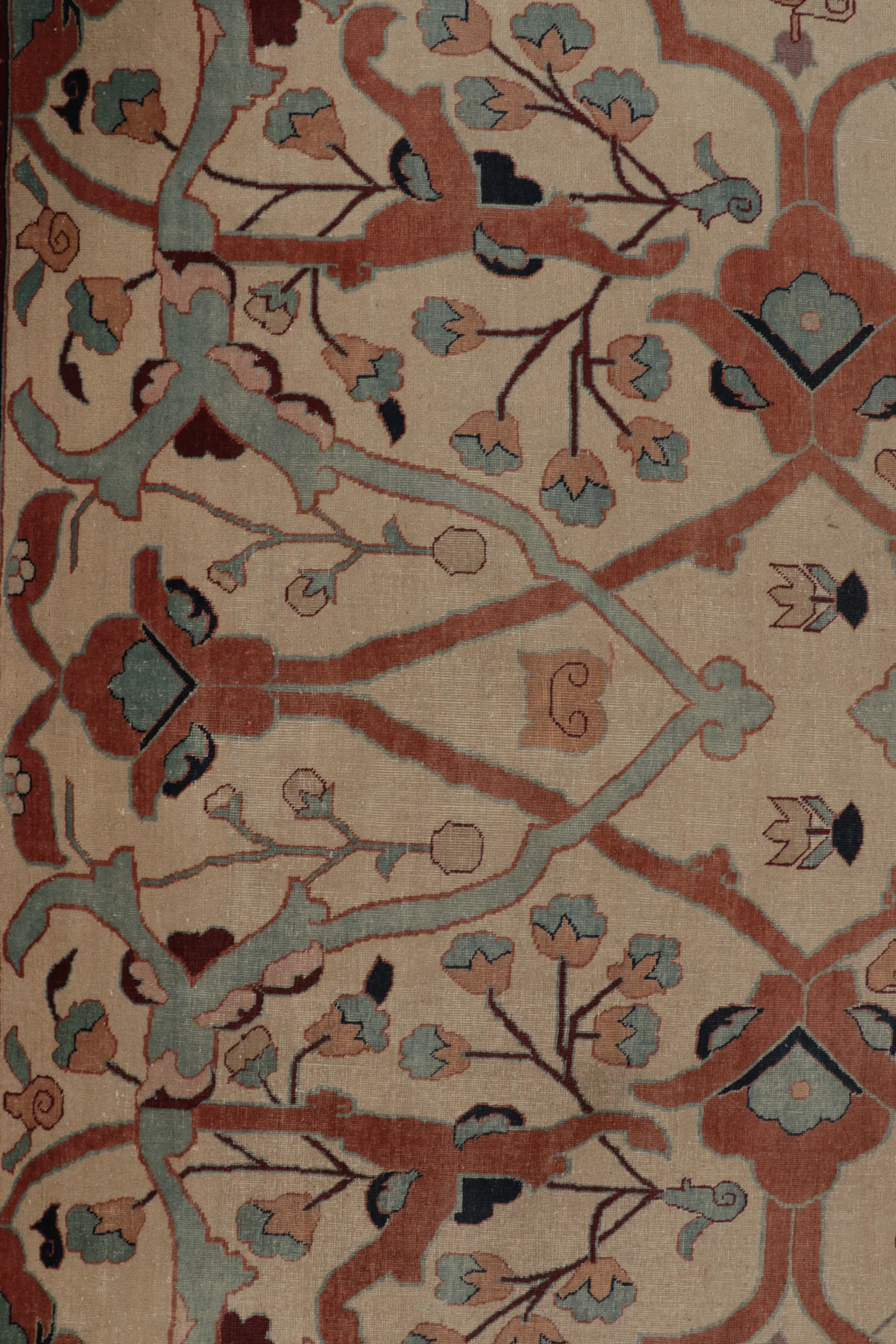 Oversized Antique Tabriz Rug
