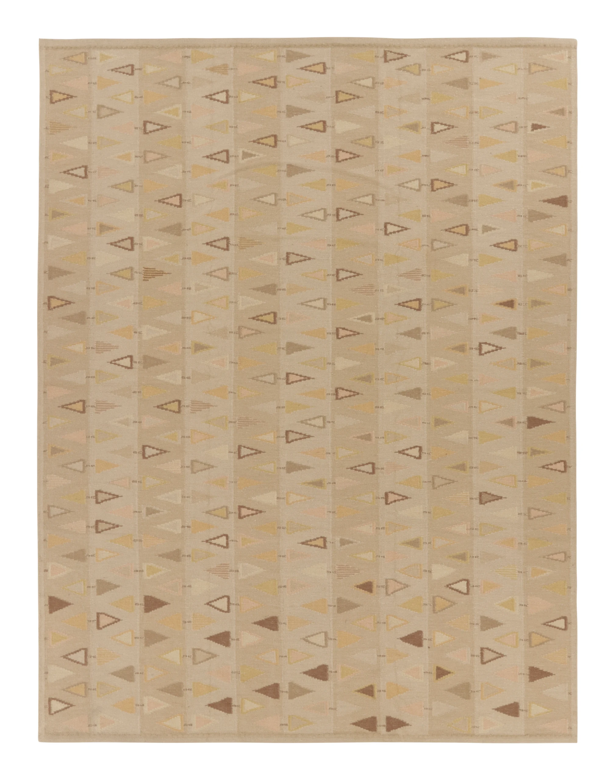 Contemporary Scandinavian Flatweave Rug