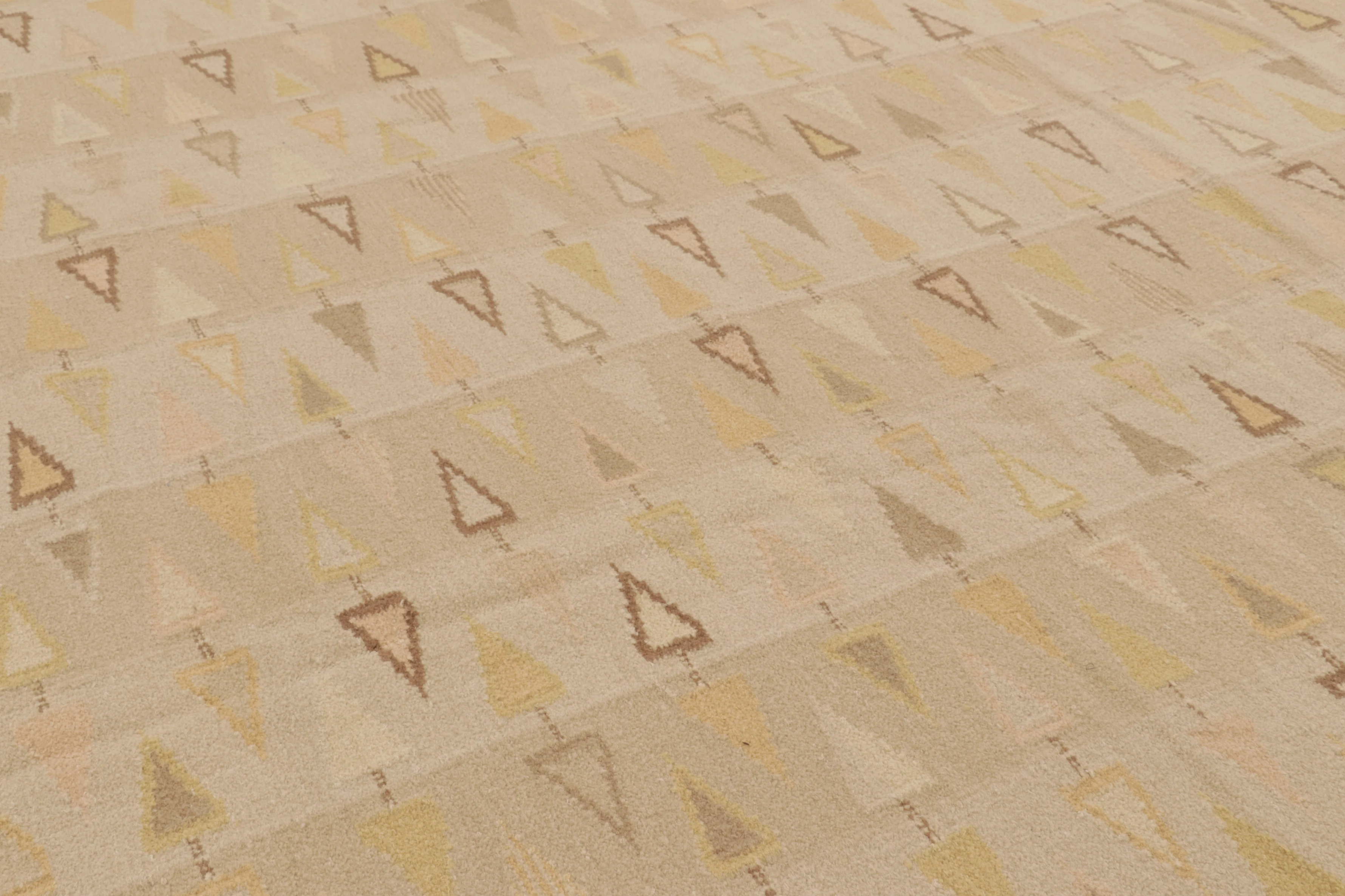 Contemporary Scandinavian Flatweave Rug