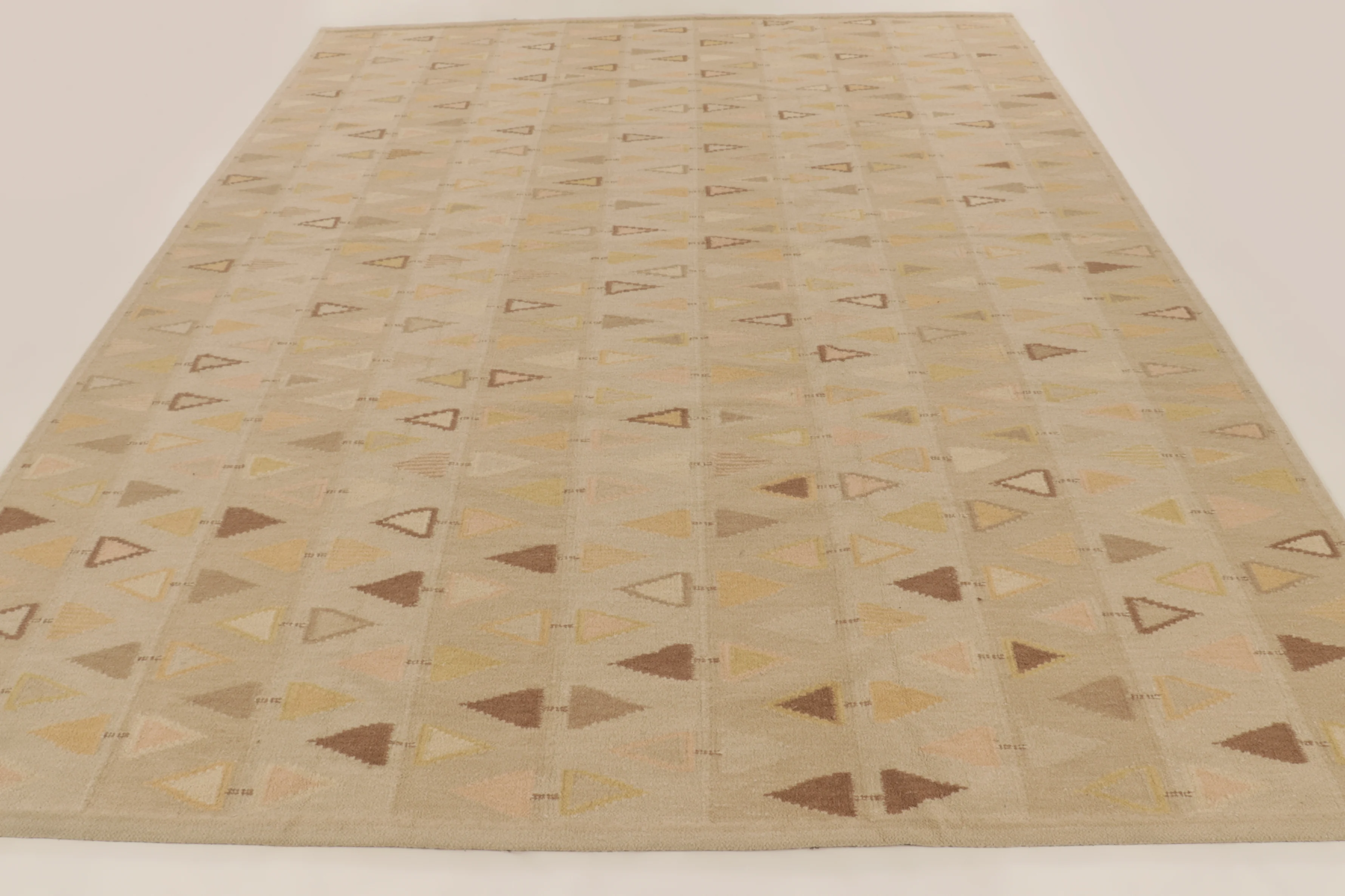 Contemporary Scandinavian Flatweave Rug