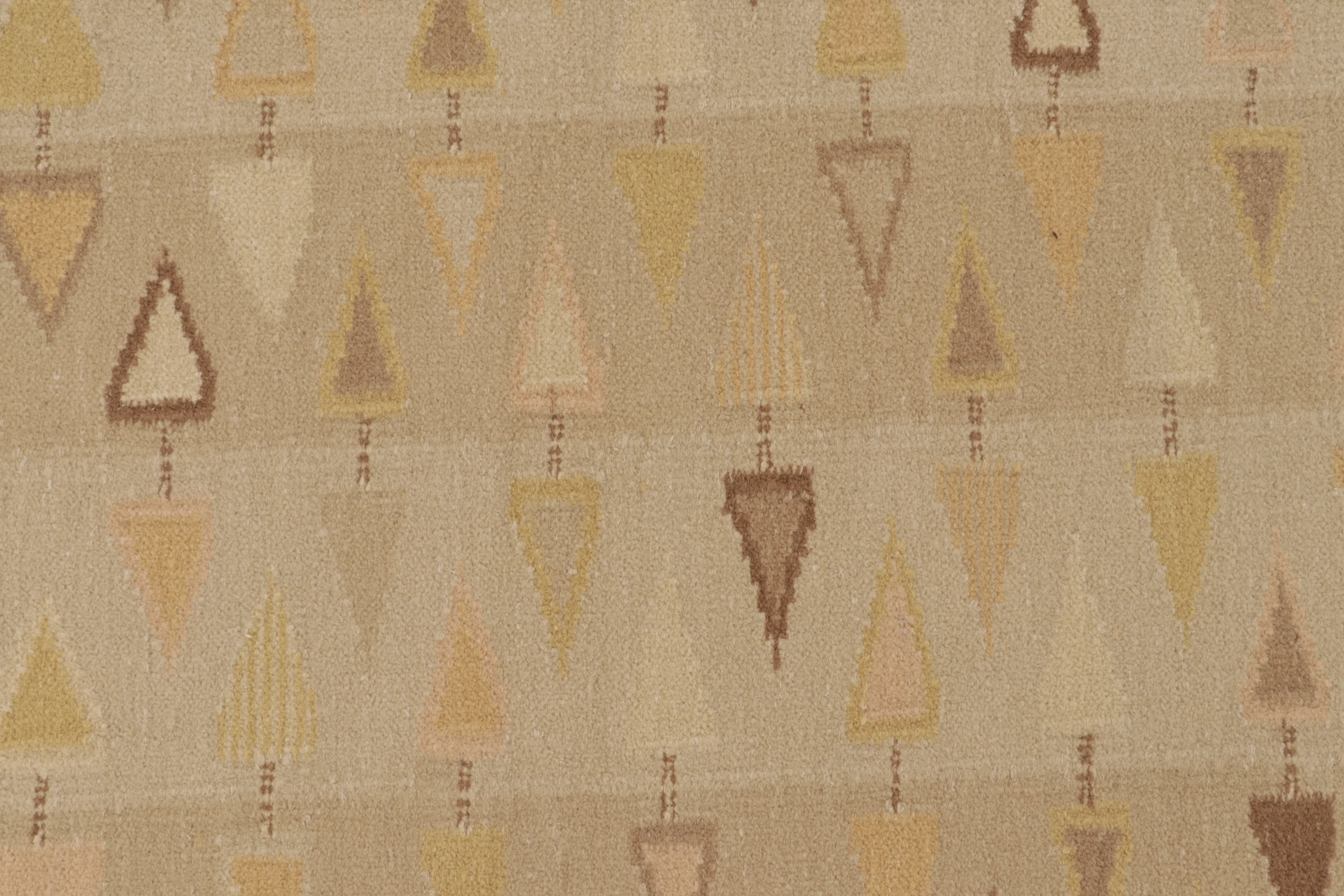 Contemporary Scandinavian Flatweave Rug