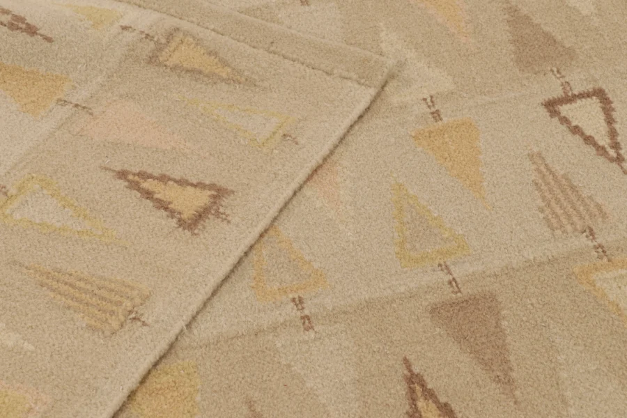 Contemporary Scandinavian Flatweave Rug