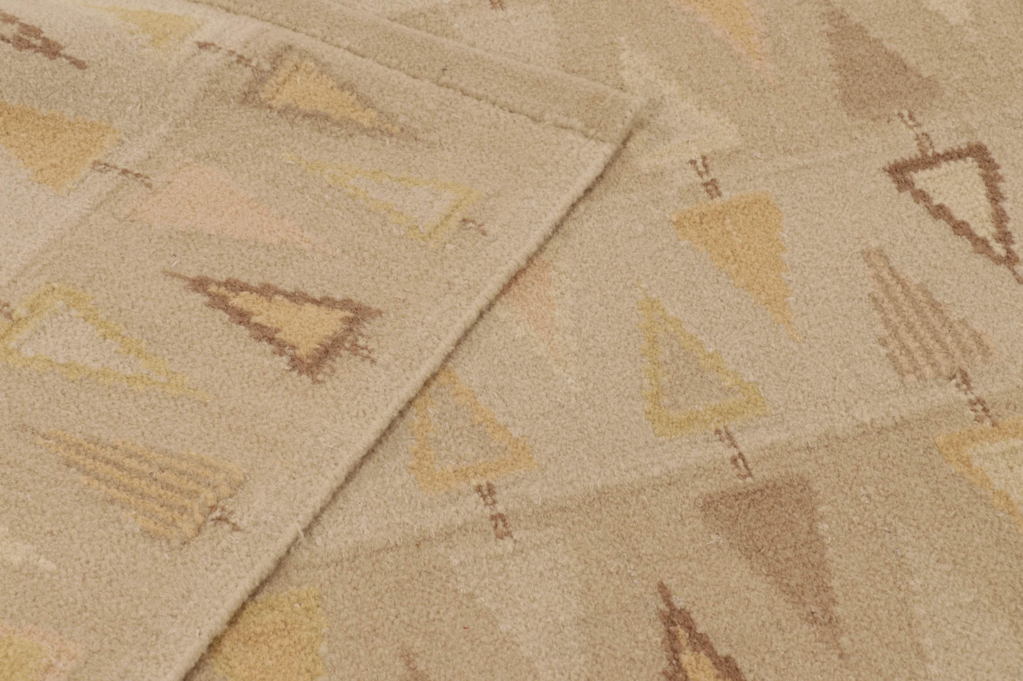 Contemporary Scandinavian Flatweave Rug
