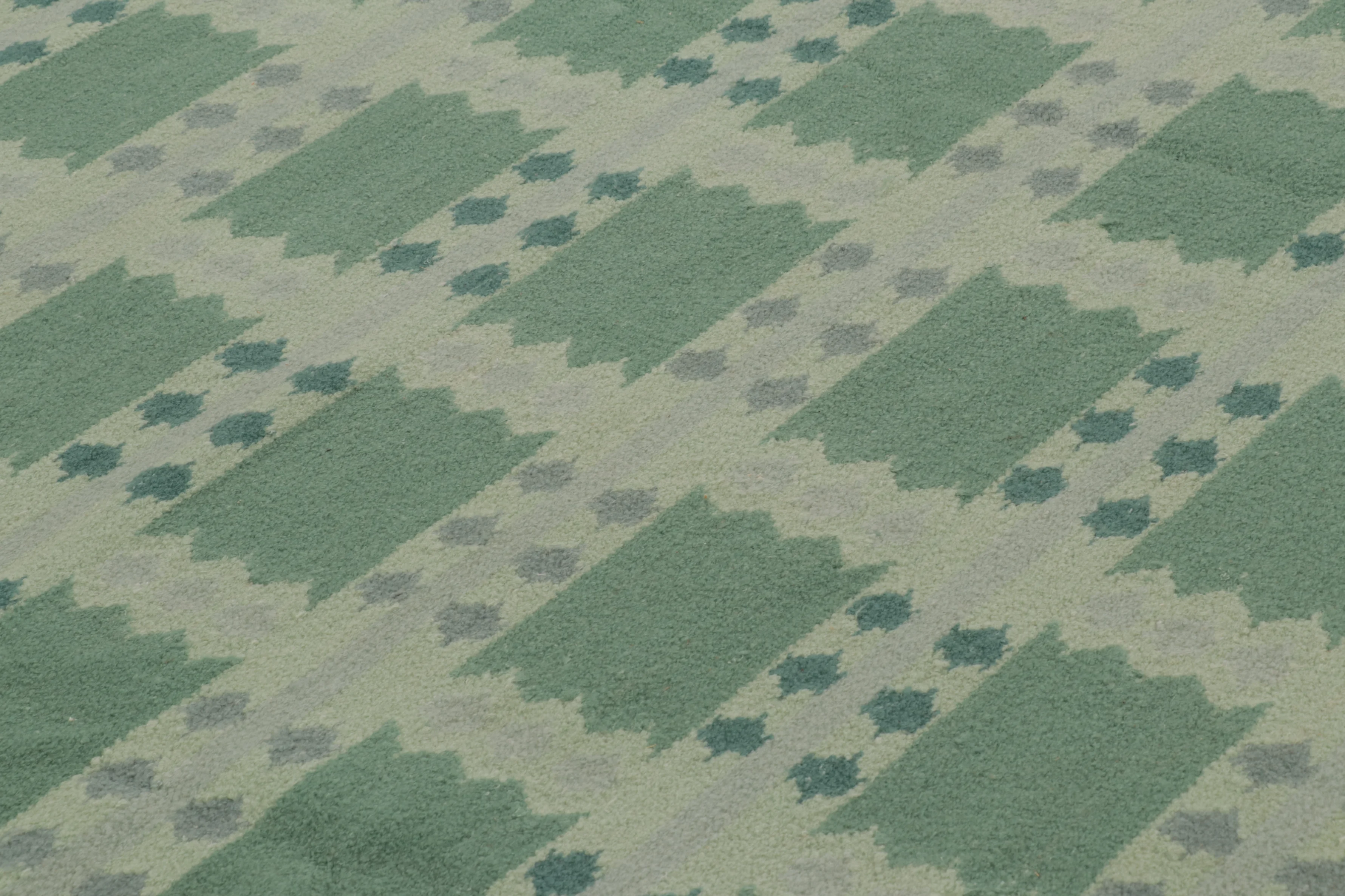 Contemporary Scandinavian Flatweave Rug