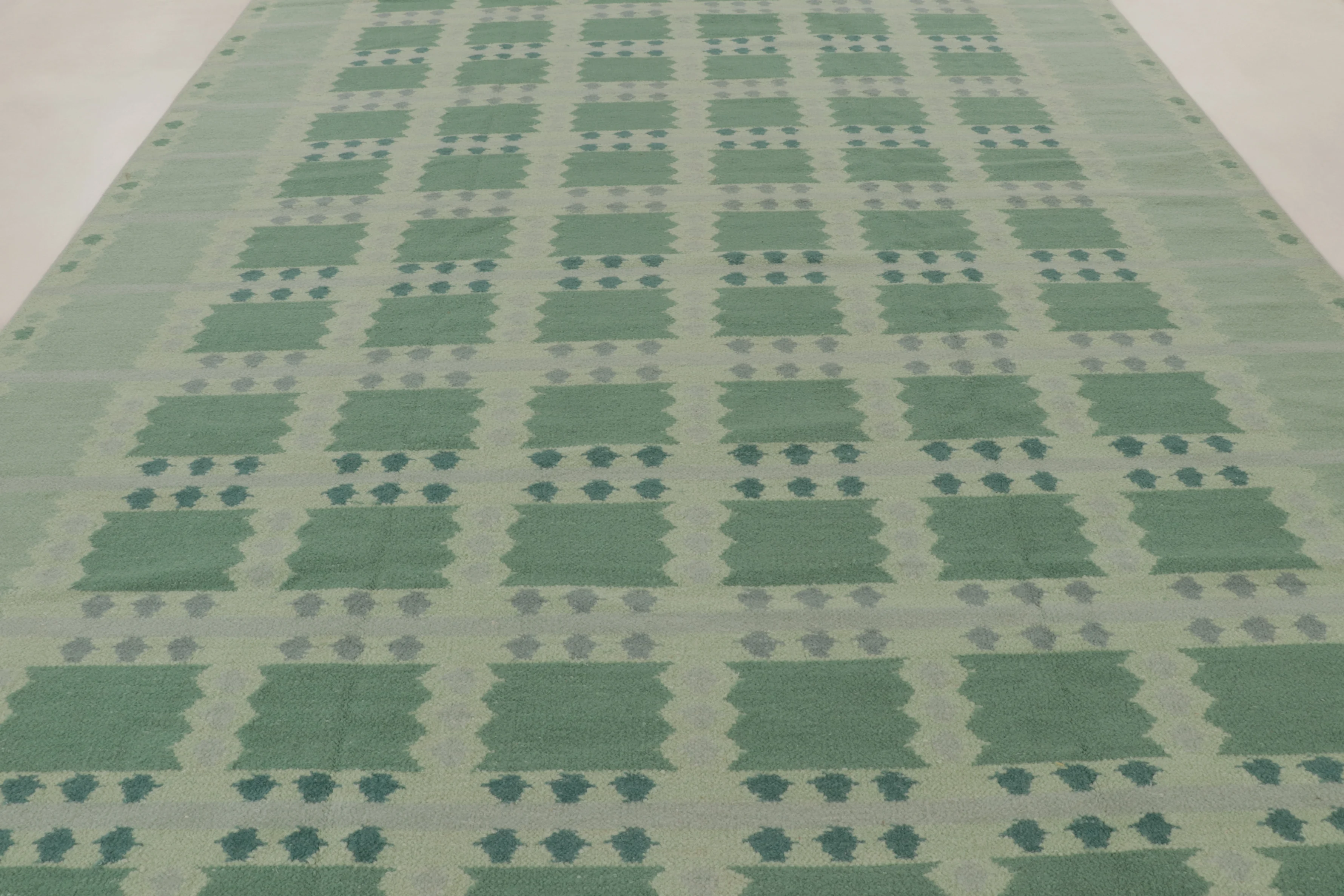 Contemporary Scandinavian Flatweave Rug