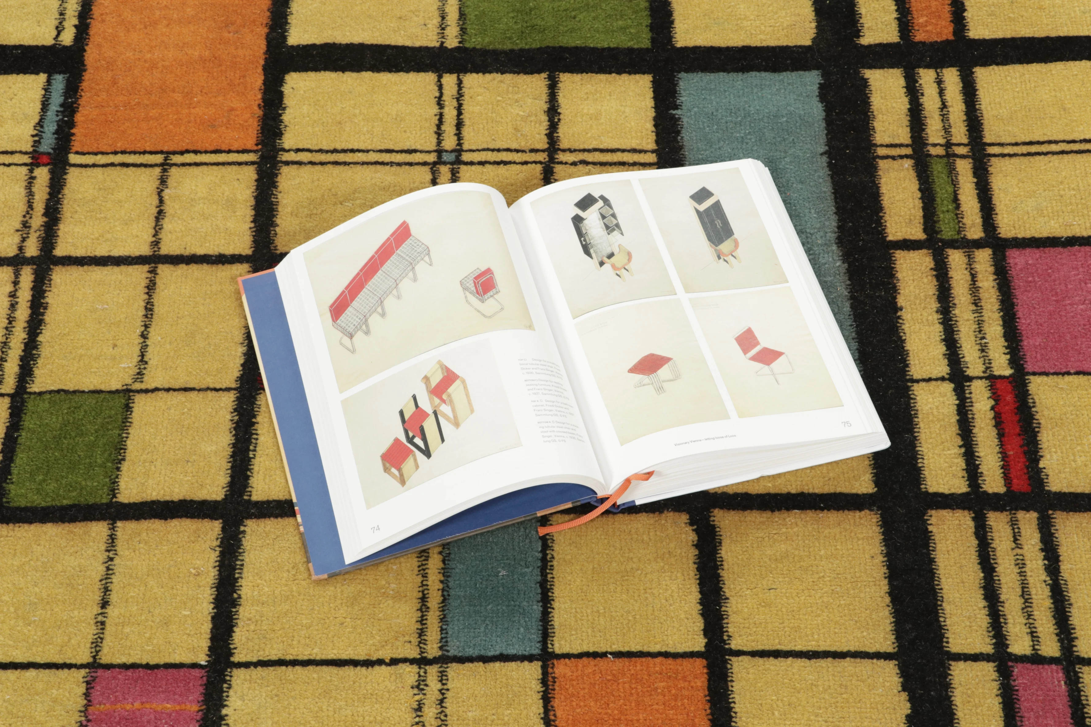 Vintage Mid-Century Modern Runner