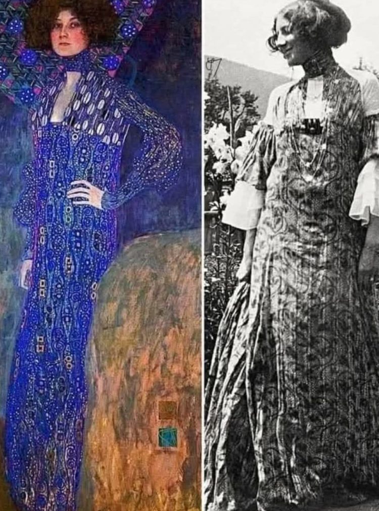Portrait of Emilie Flöge, 1902, Gustav Klimt. Vienna State Museum.