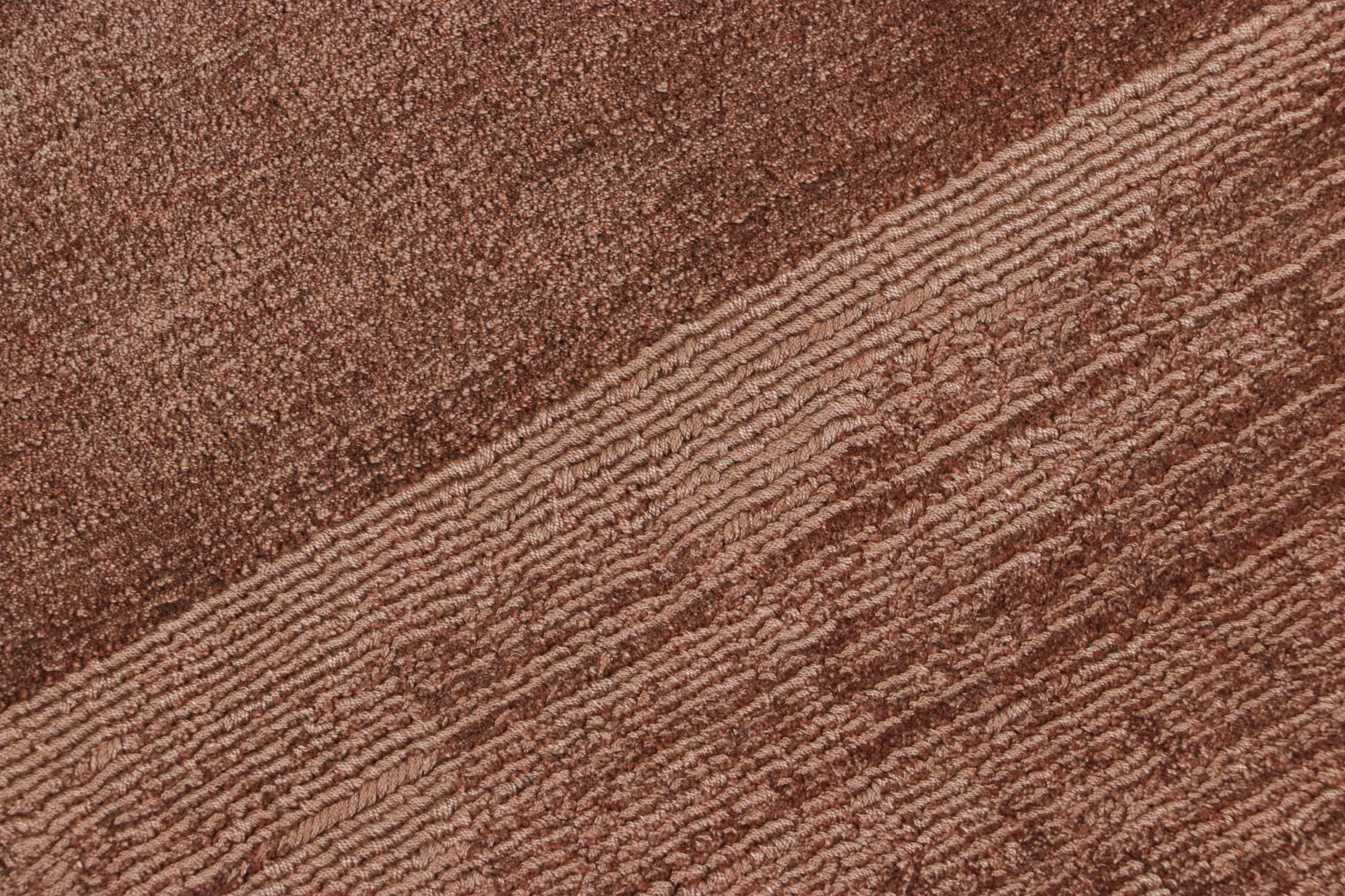 Rug & Kilim’s Contemporary Tencel Custom Rug Sample