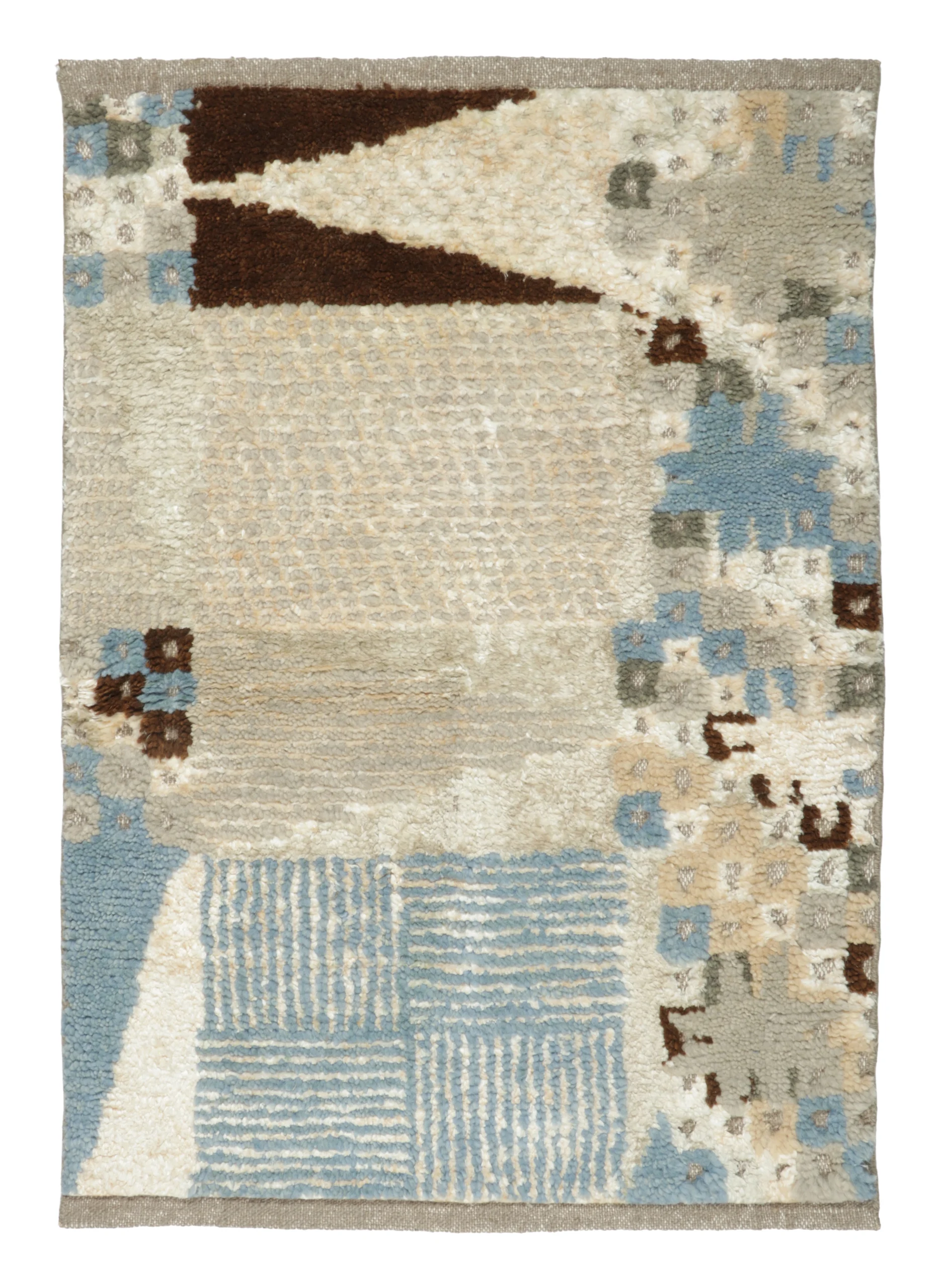 Rug & Kilim’s Contemporary Bamboo Silk Custom Rug Sample
