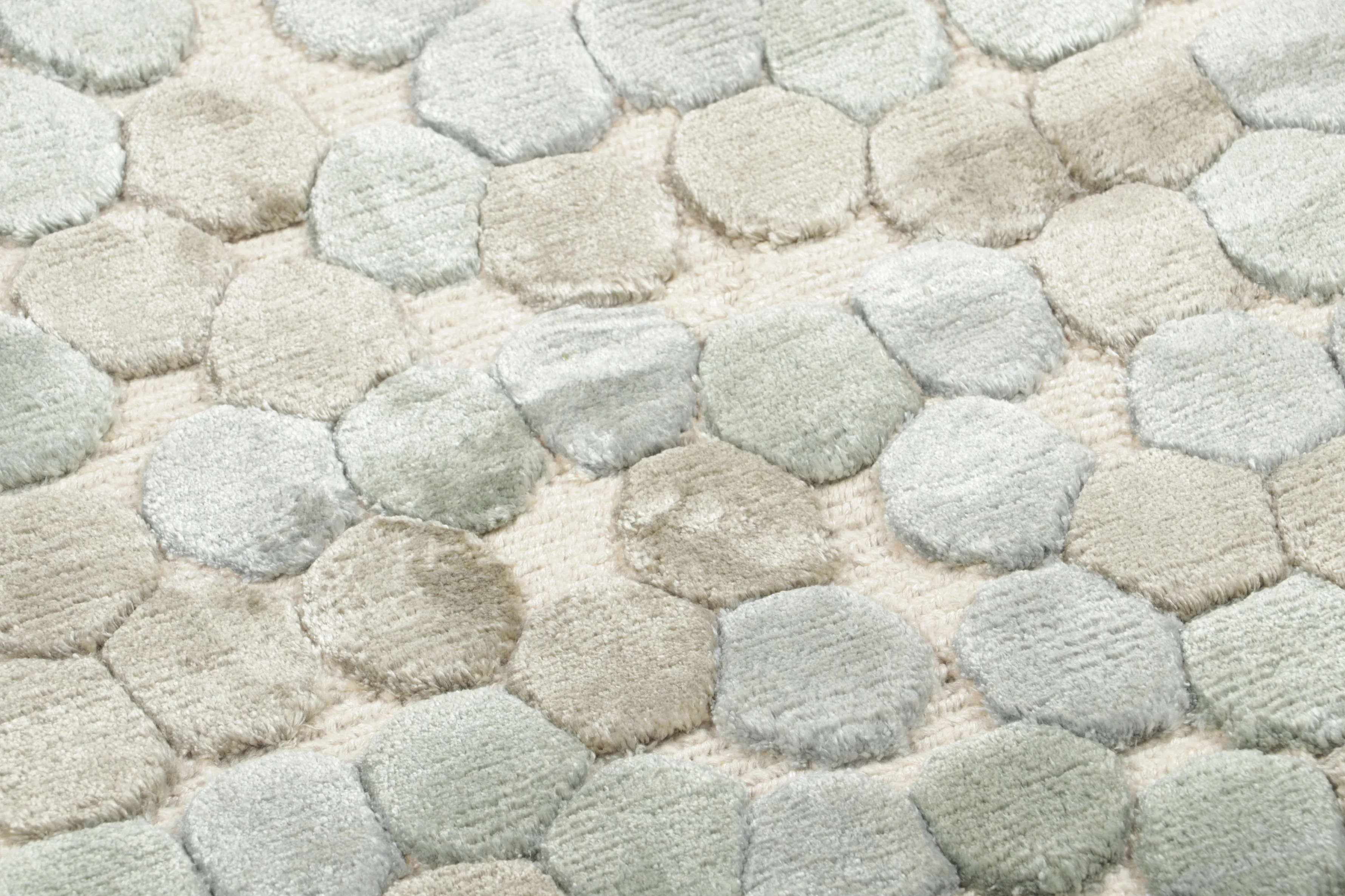 Rug & Kilim’s Contemporary Matka Silk Custom Rug Sample