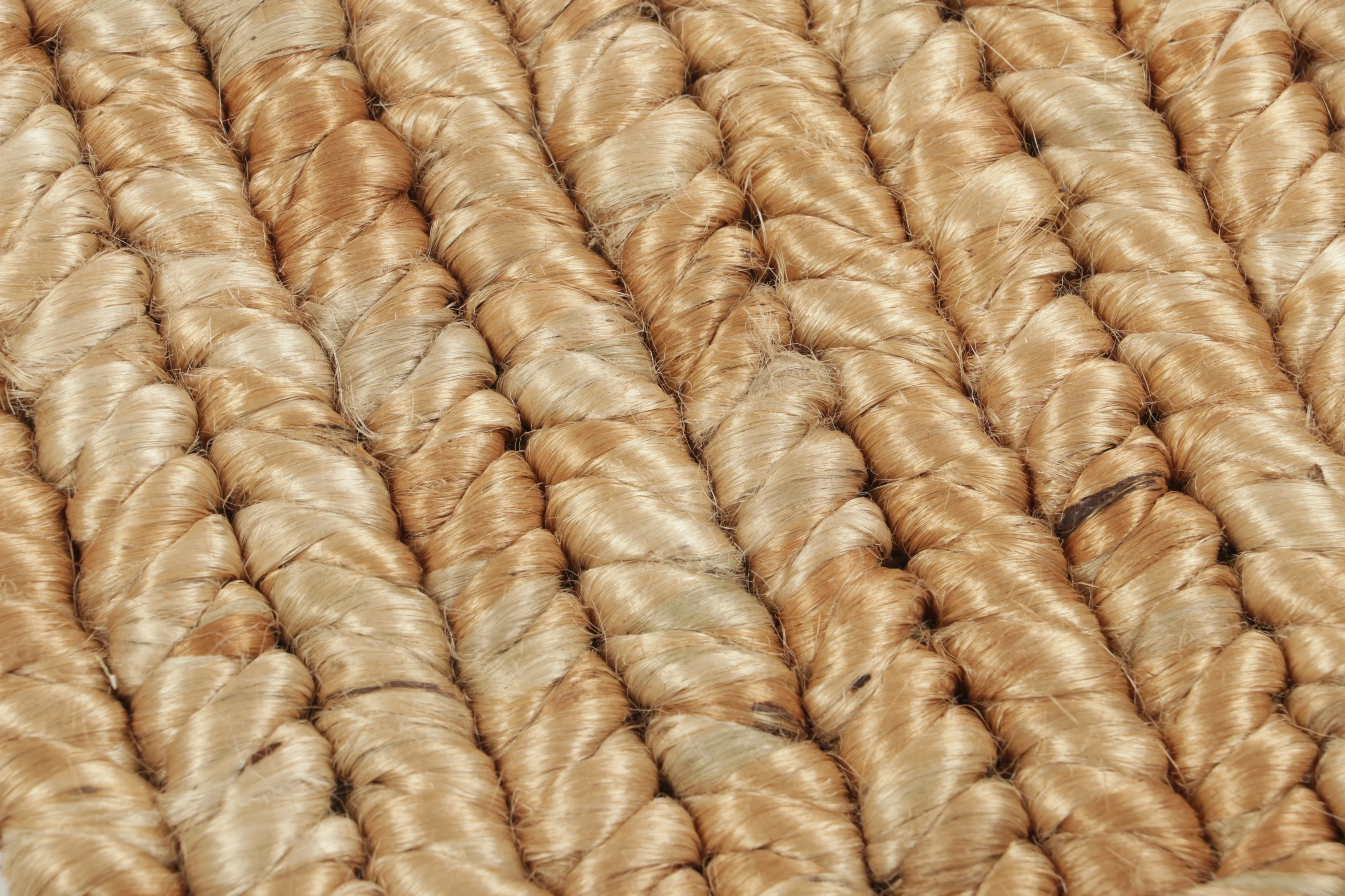Rug & Kilim’s Textural Abaca Custom Rug Sample
